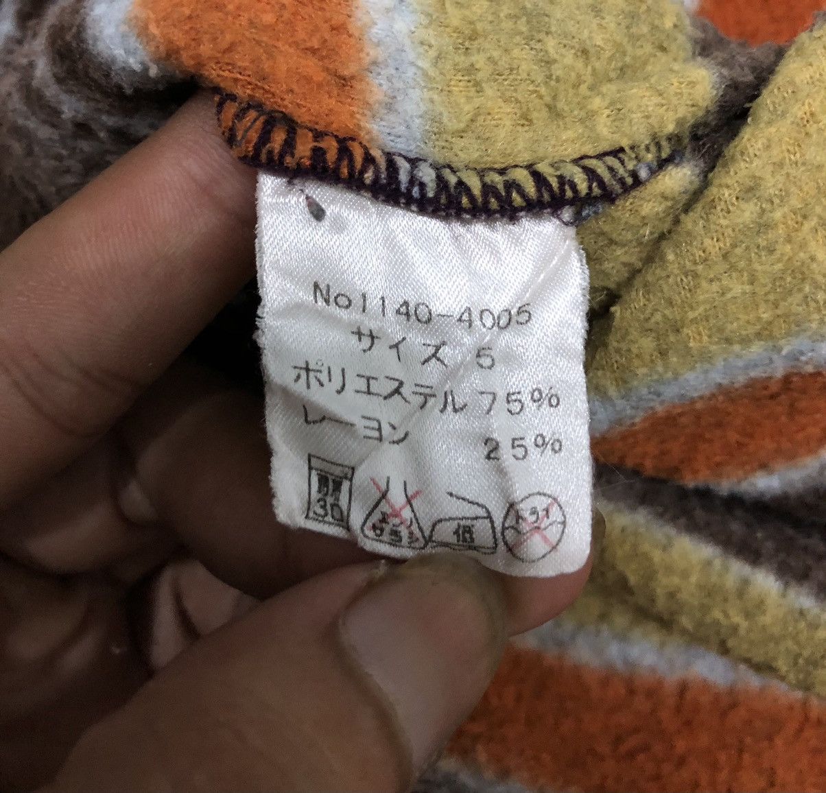 INVOICE Striped Celebrity official flecce