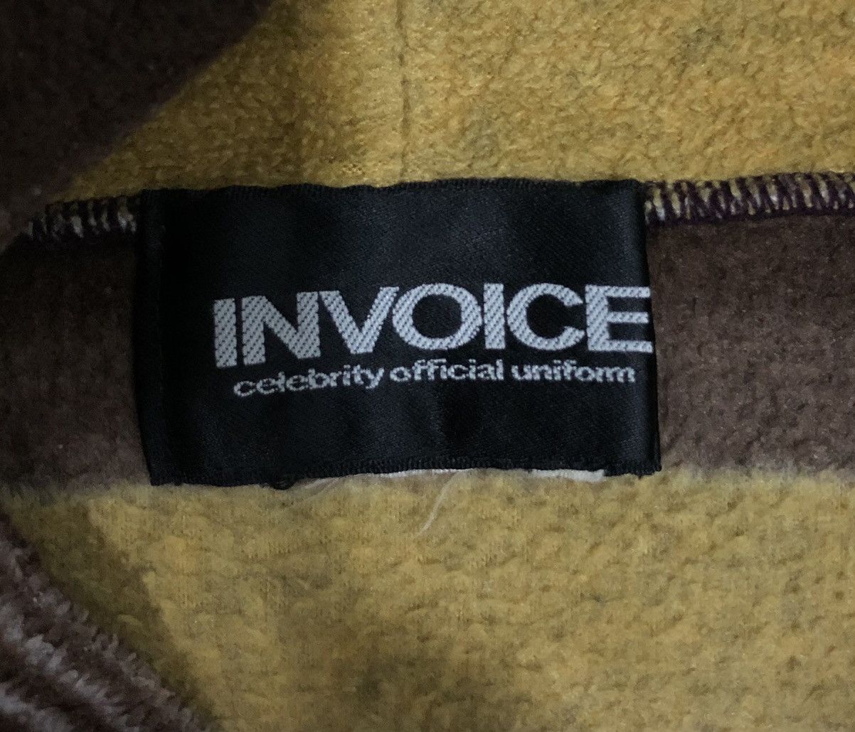 INVOICE Striped Celebrity official flecce