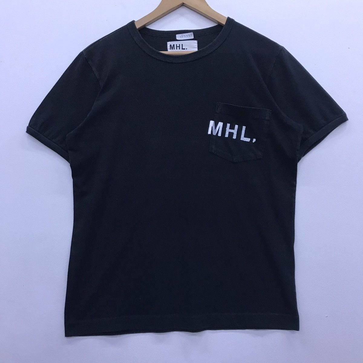 Rare!! MHL Margaret Howell Pocket Tee