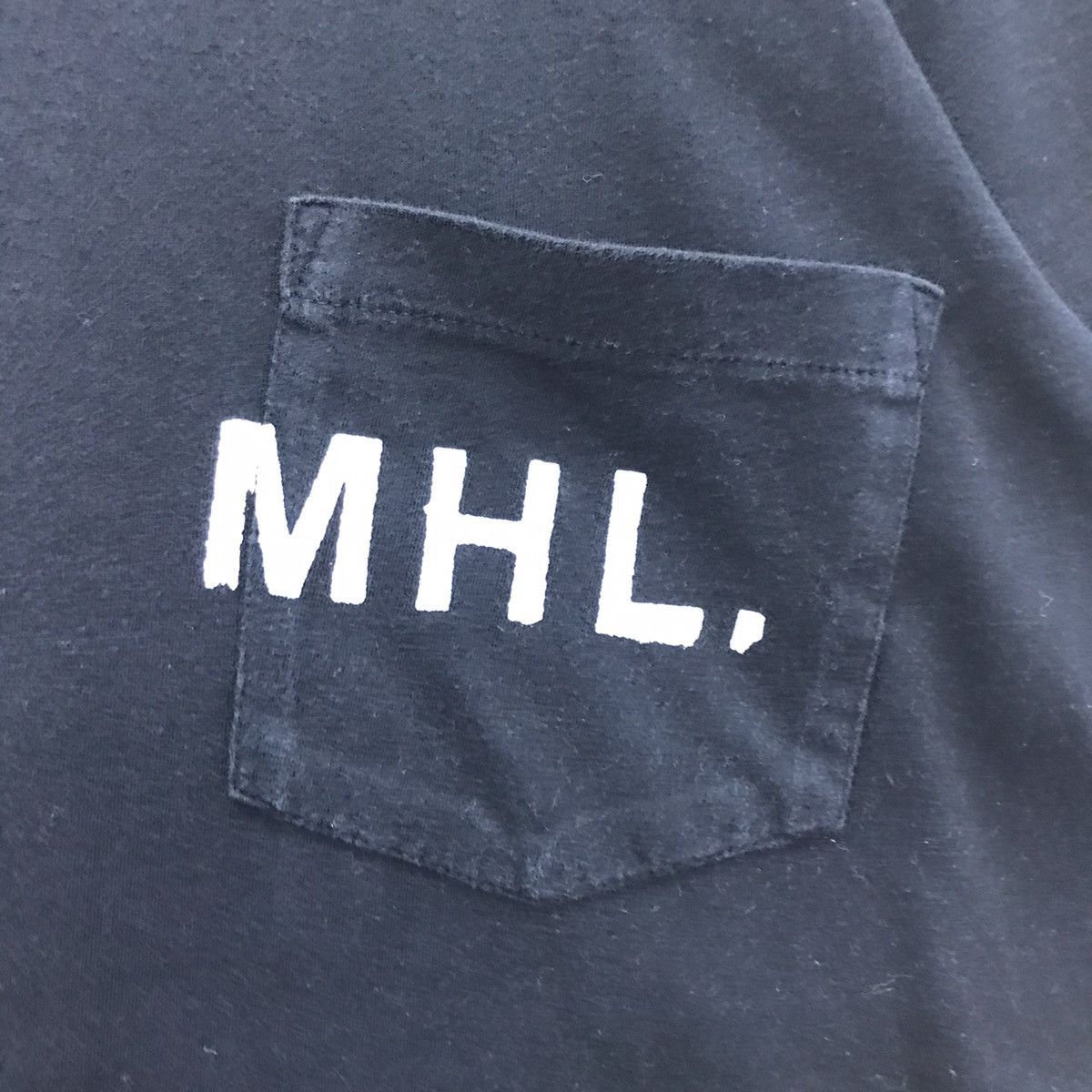 Rare!! MHL Margaret Howell Pocket Tee