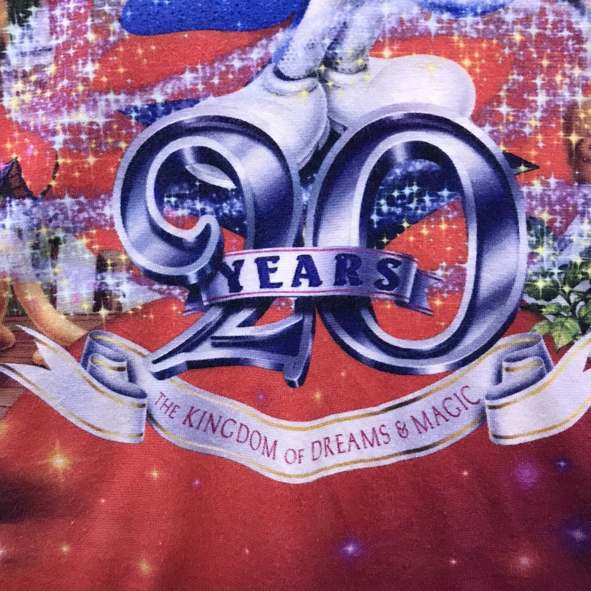 Disney Rare!! Tokyo Disneyland 20years Over Print T-shirt Size US M / EU 48-50 / 2 - 4 Thumbnail