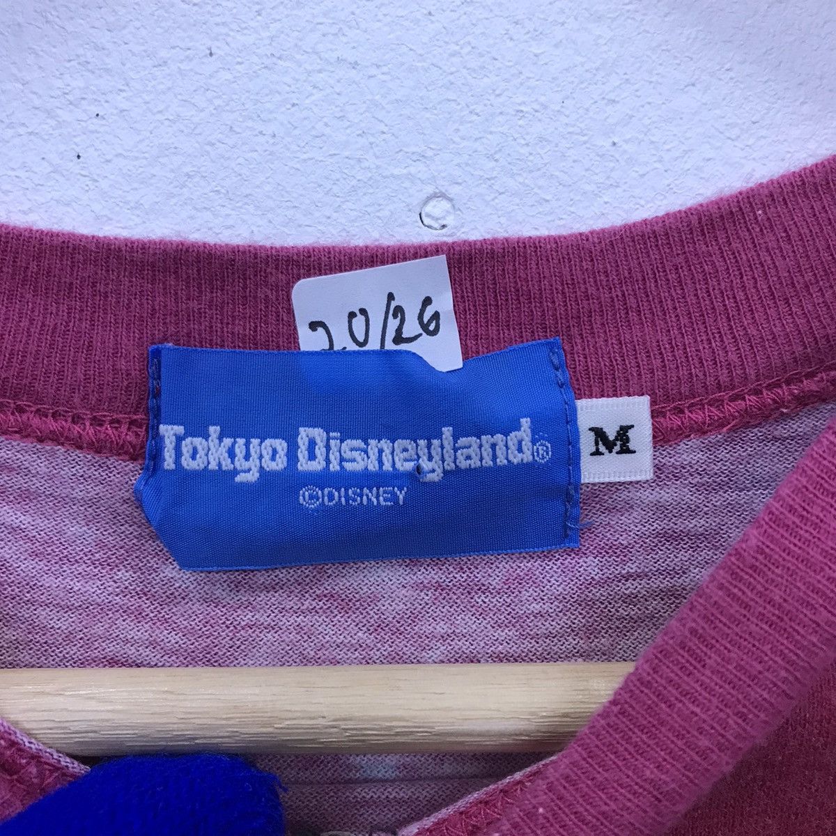 Disney Rare!! Tokyo Disneyland 20years Over Print T-shirt Size US M / EU 48-50 / 2 - 8 Thumbnail