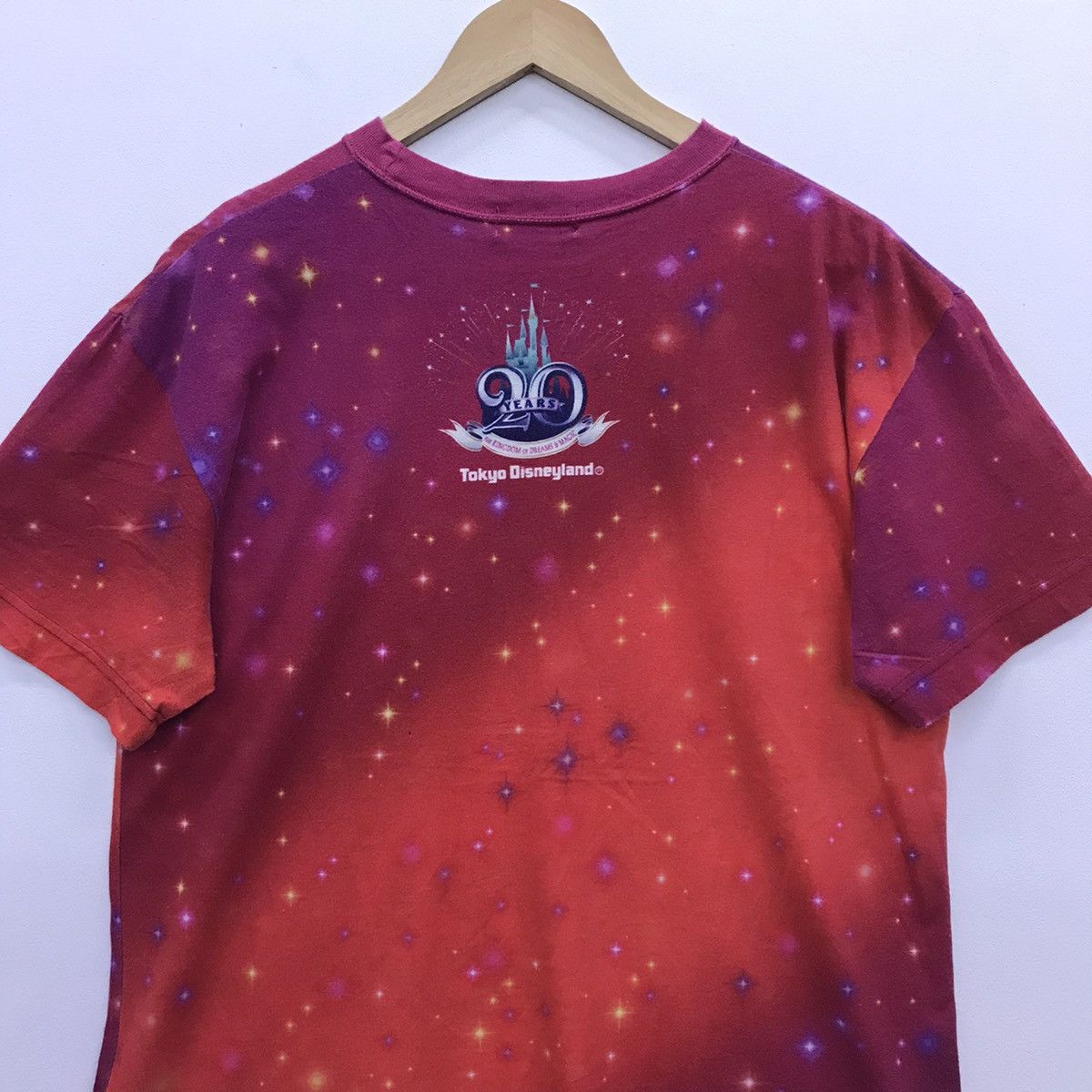 Disney Rare!! Tokyo Disneyland 20years Over Print T-shirt Size US M / EU 48-50 / 2 - 11 Thumbnail