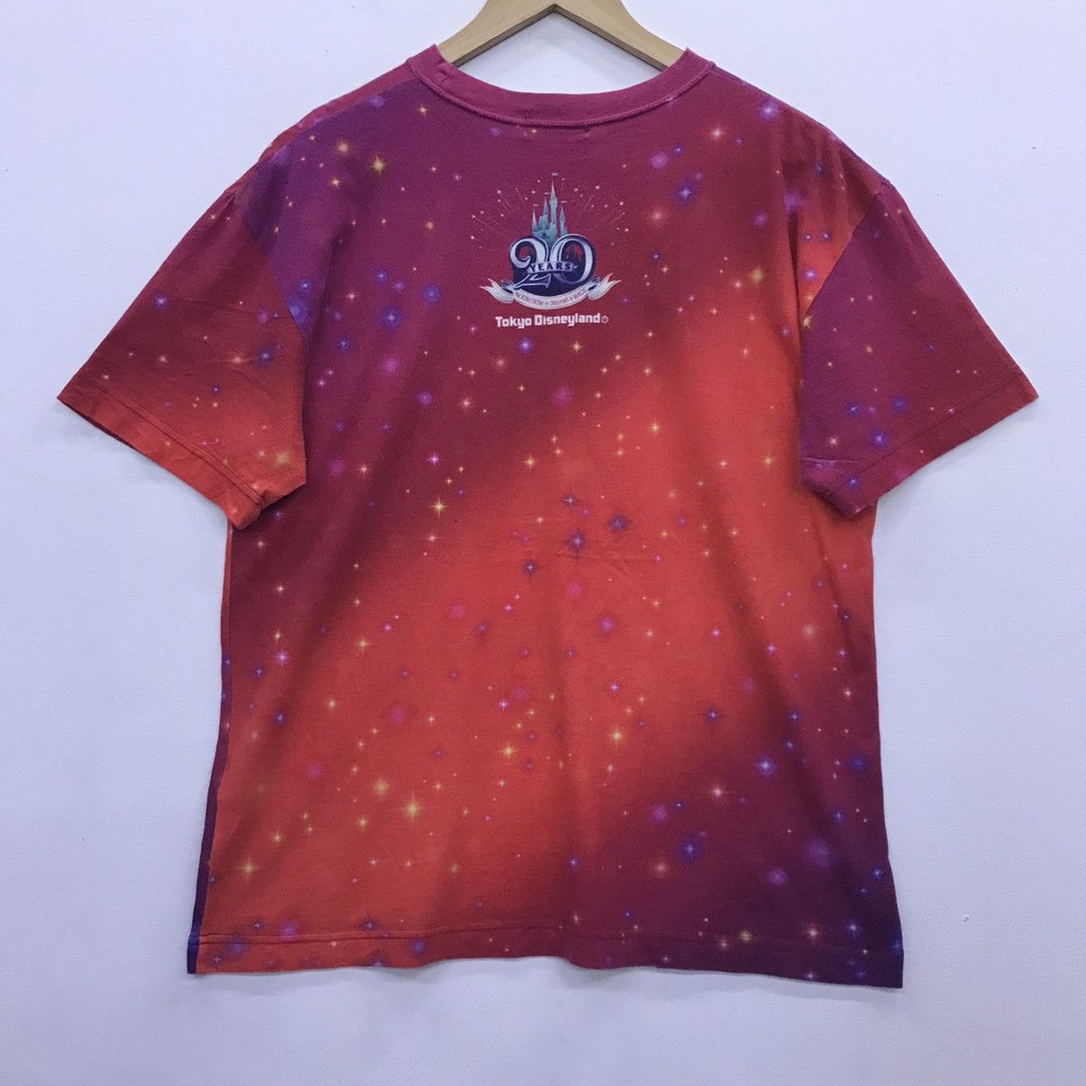 Disney Rare!! Tokyo Disneyland 20years Over Print T-shirt Size US M / EU 48-50 / 2 - 10 Thumbnail
