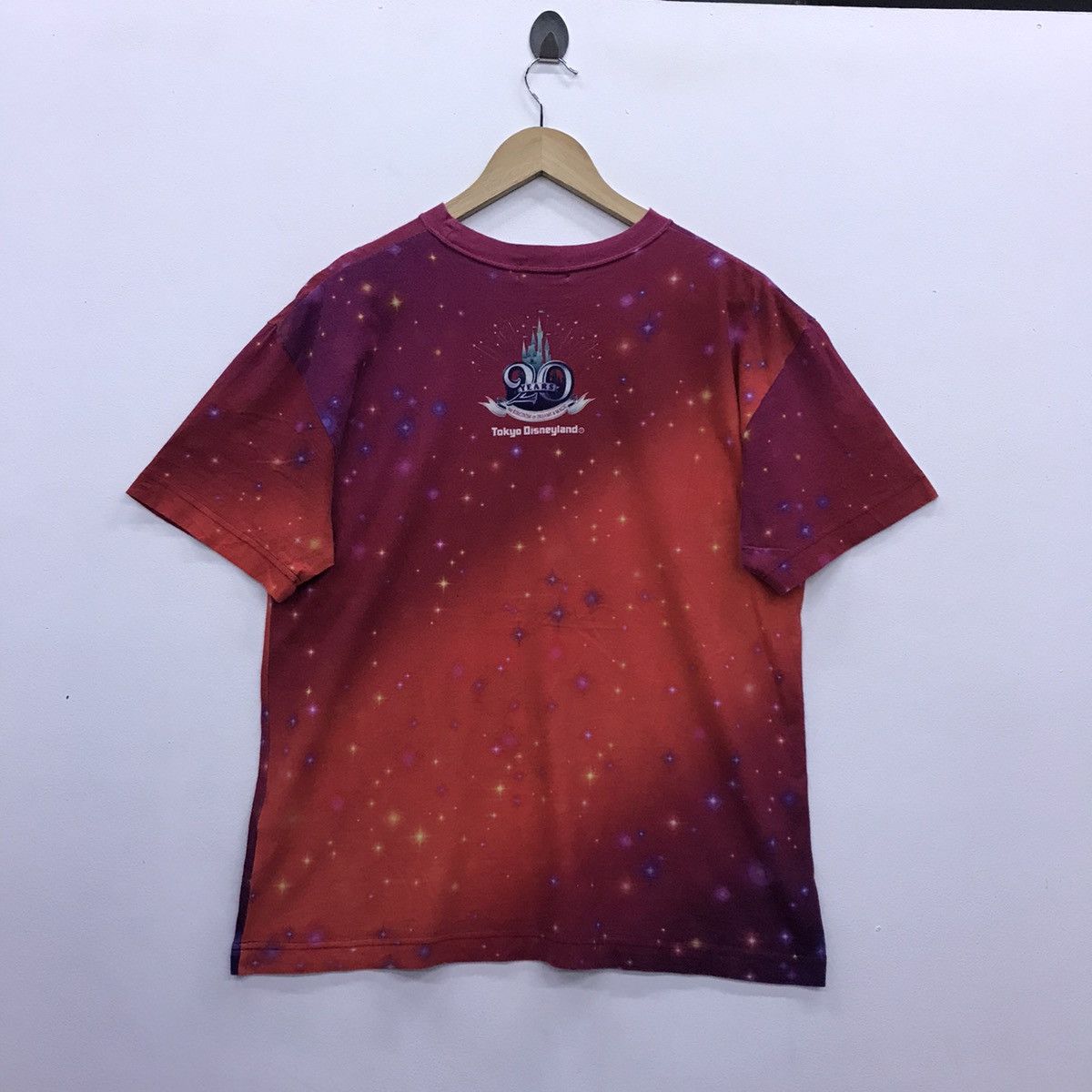 Disney Rare!! Tokyo Disneyland 20years Over Print T-shirt Size US M / EU 48-50 / 2 - 9 Thumbnail