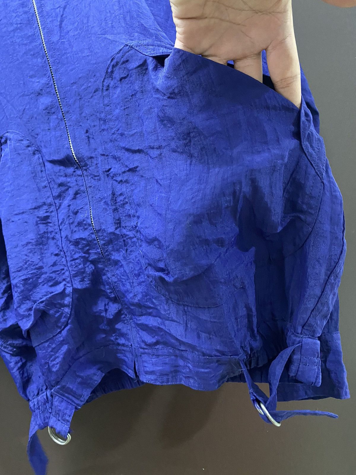 Hai Sporting Gear Archival Hai Sporting Gear Issey Miyake Nylon Bomber Jacket Size US L / EU 52-54 / 3 - 6 Thumbnail