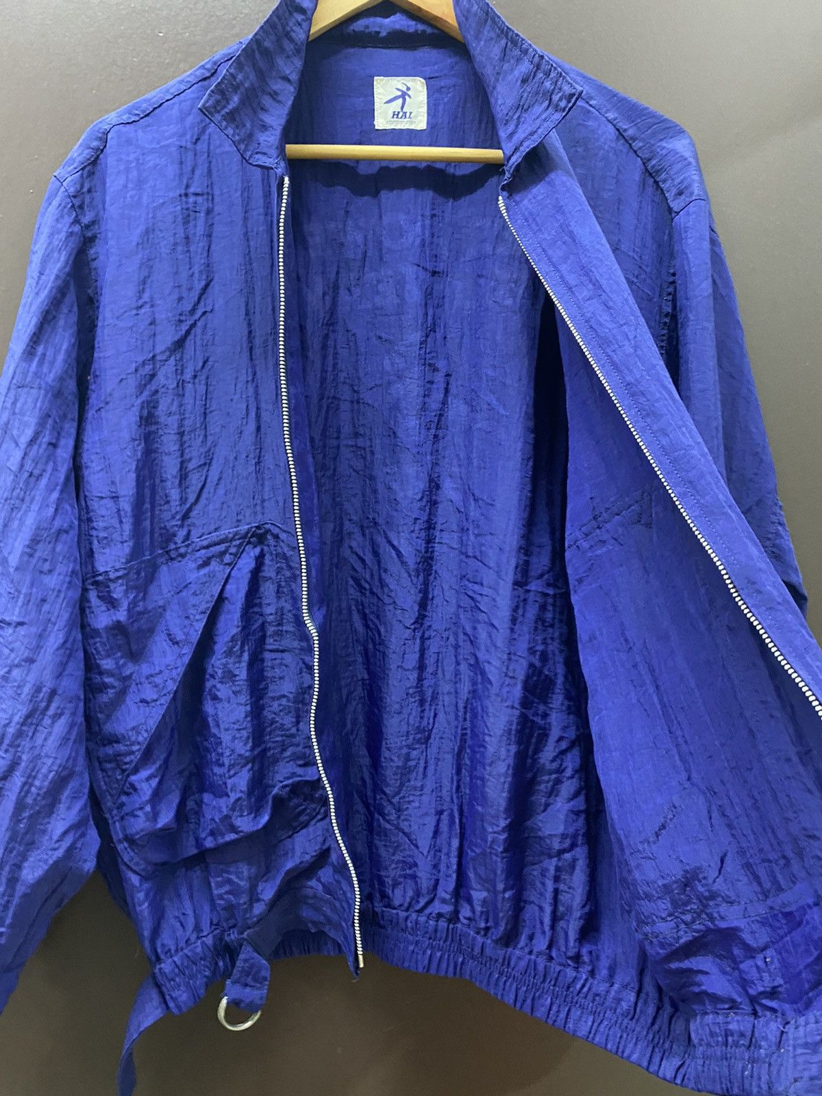 Hai Sporting Gear Archival Hai Sporting Gear Issey Miyake Nylon Bomber Jacket Size US L / EU 52-54 / 3 - 8 Thumbnail