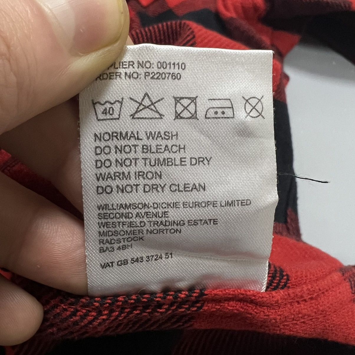 Dickies × Flannel Vintage Dickies Flannel Shirt Travis Scott Style Size US XL / EU 56 / 4 - 12 Thumbnail