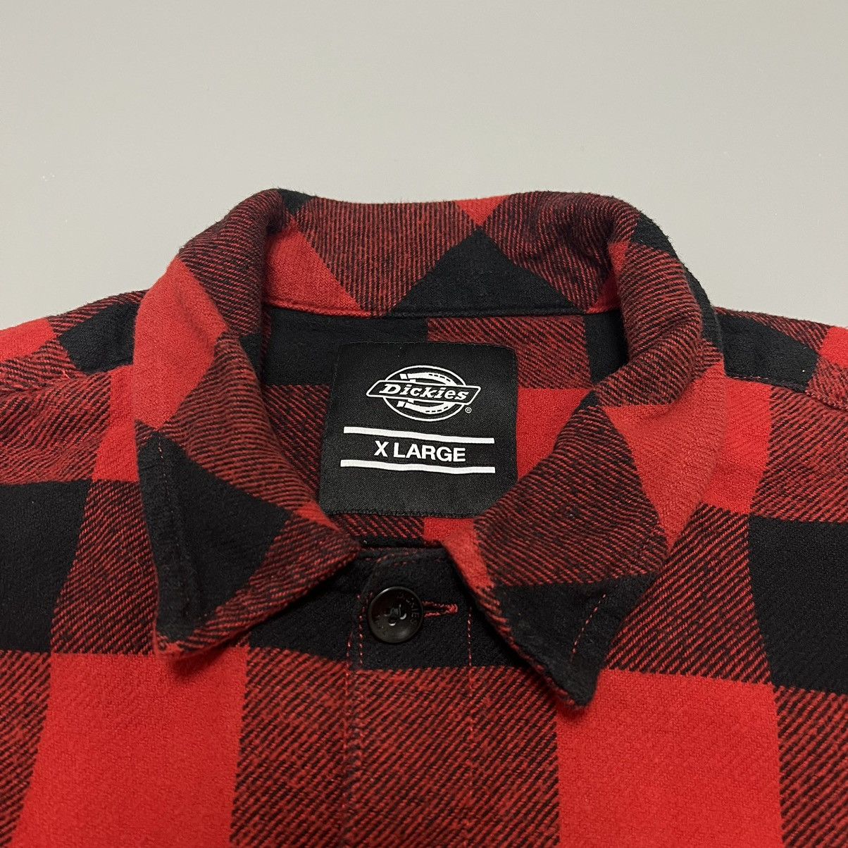 Dickies × Flannel Vintage Dickies Flannel Shirt Travis Scott Style Size US XL / EU 56 / 4 - 9 Thumbnail