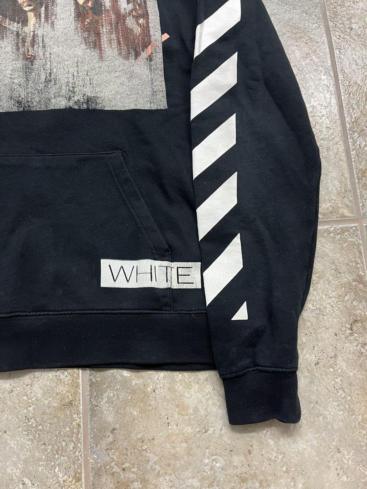 Off-White Off-White SS15 Caravaggio Hoodie Black Size US S / EU 44-46 / 1 - 4 Thumbnail