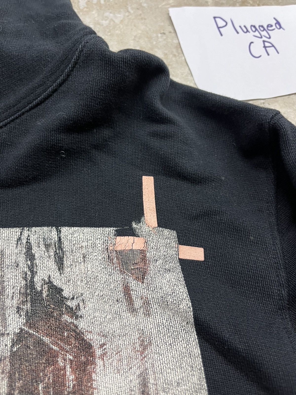 Off-White Off-White SS15 Caravaggio Hoodie Black Size US S / EU 44-46 / 1 - 7 Thumbnail