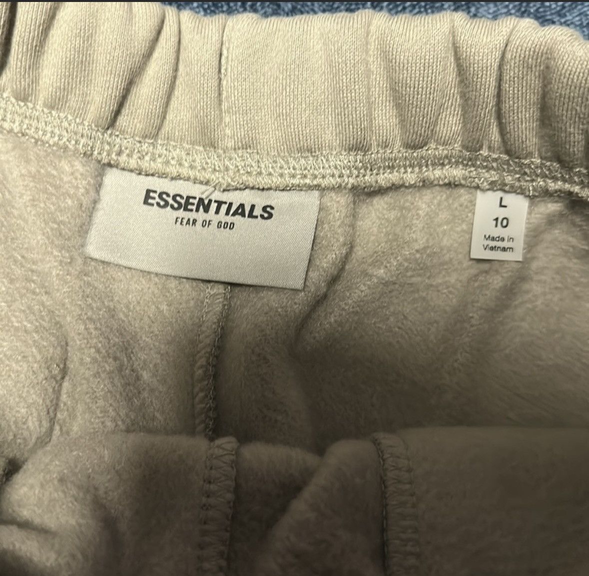 Essentials Kids Fear of God shorts | Grailed