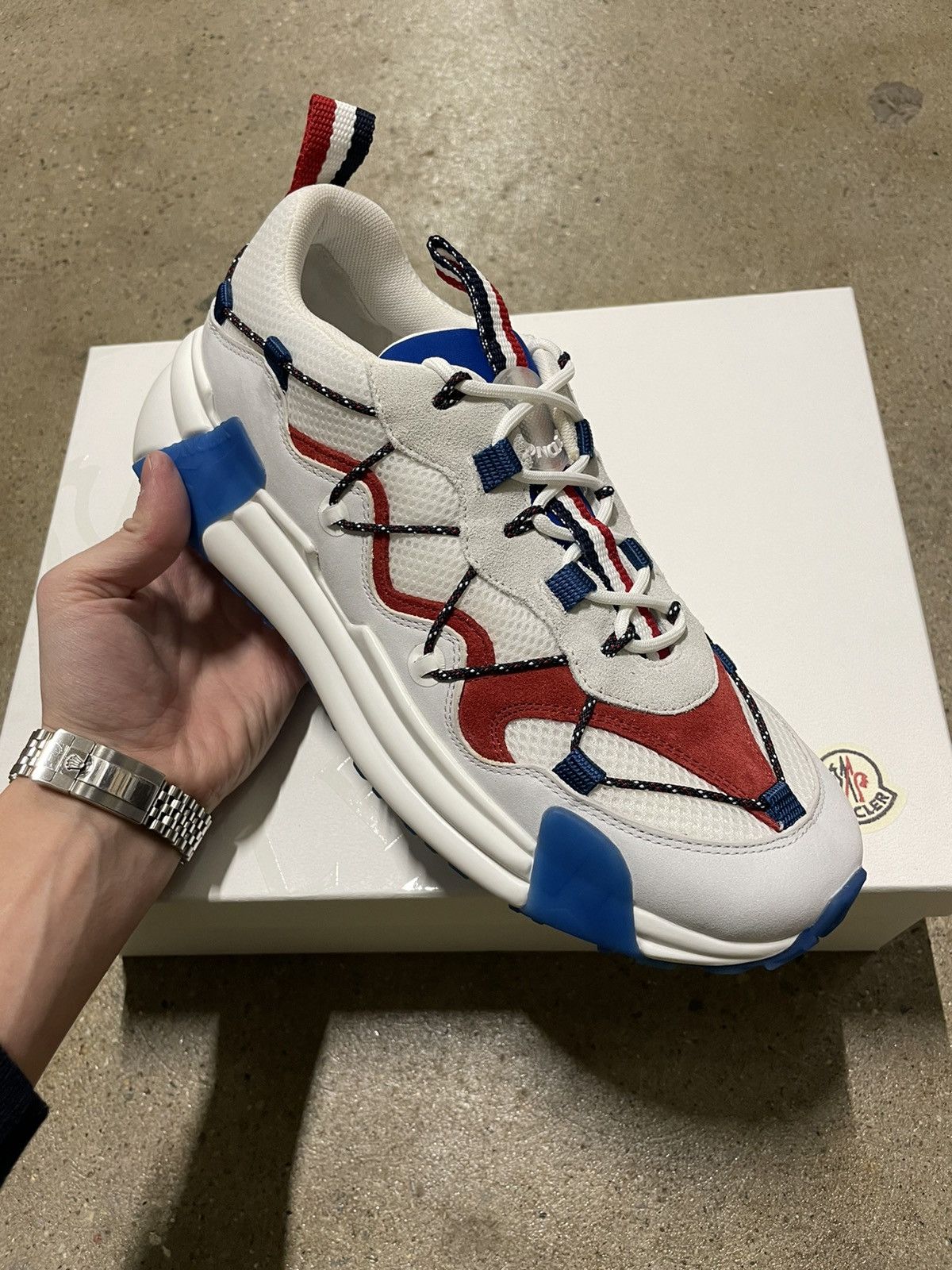 Moncler Moncler Compassor Trainers 800$ Size US 10 / EU 43 - 2 Thumbnail