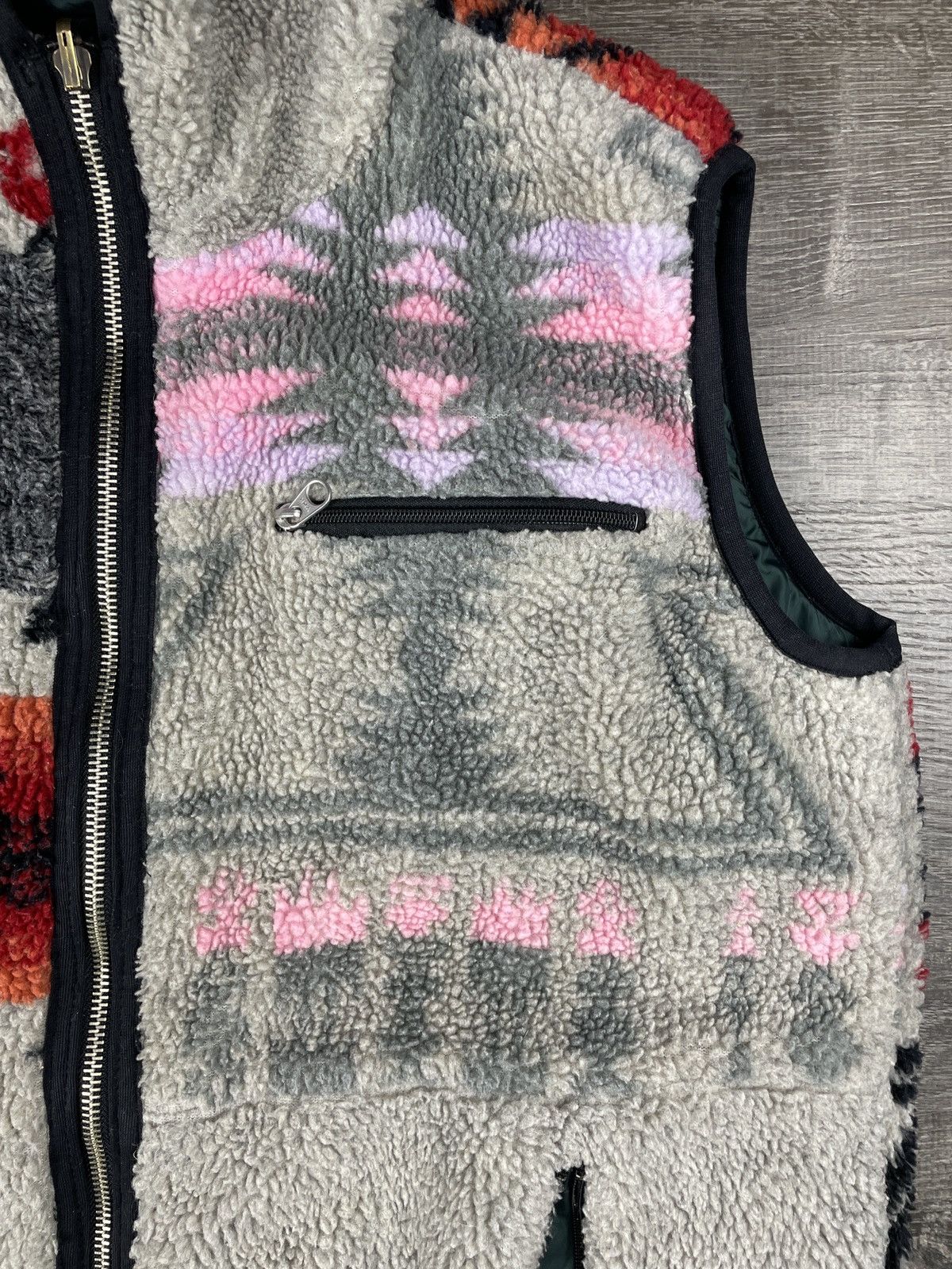Kapital Reversible Navajo Fleece Vest Size US XS / EU 42 / 0 - 4 Thumbnail