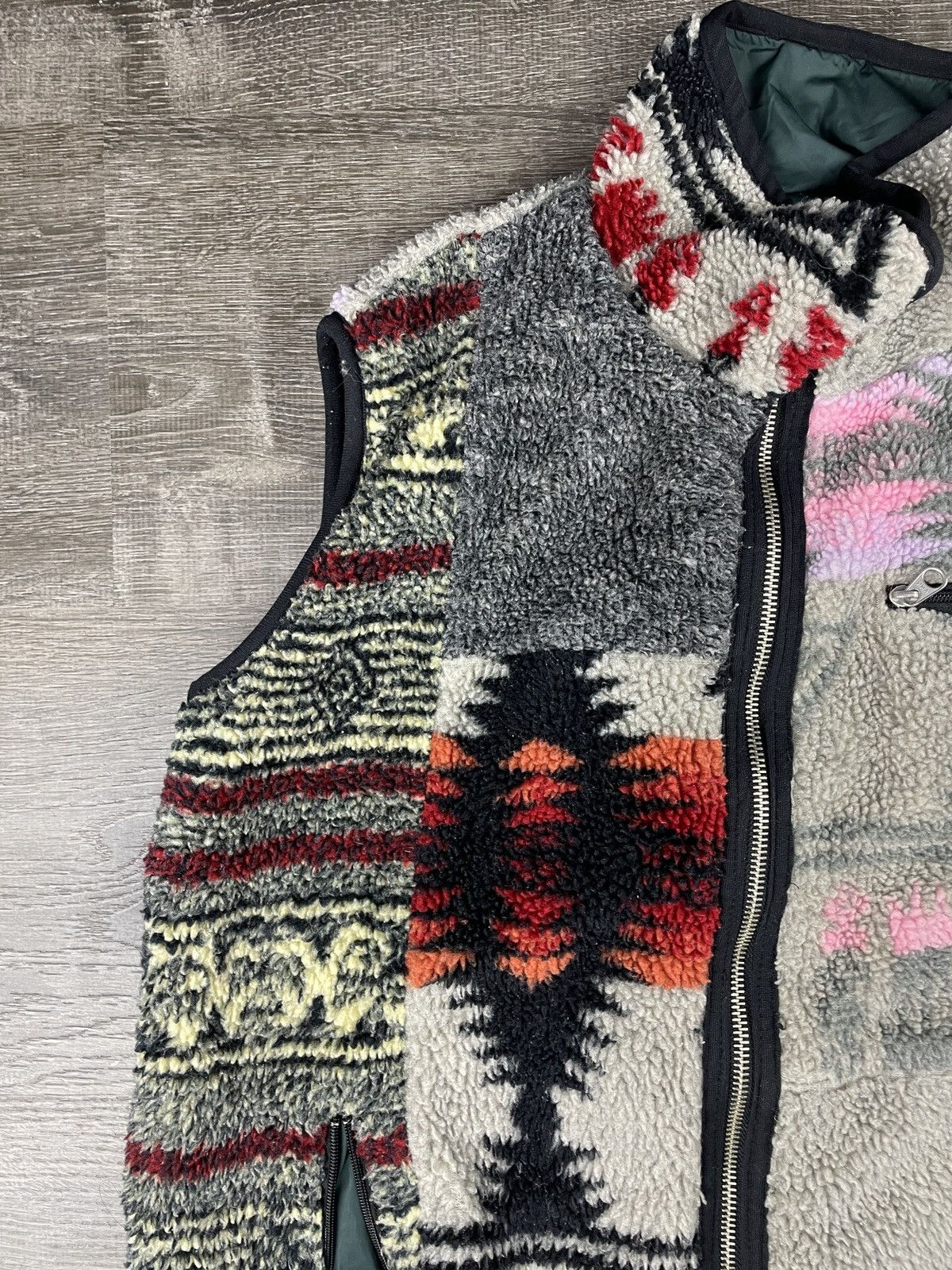 Kapital Reversible Navajo Fleece Vest Size US XS / EU 42 / 0 - 2 Thumbnail