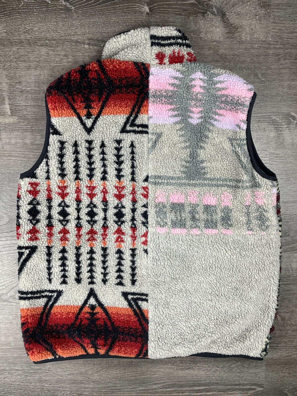 Kapital Reversible Navajo Fleece Vest Size US XS / EU 42 / 0 - 5 Thumbnail