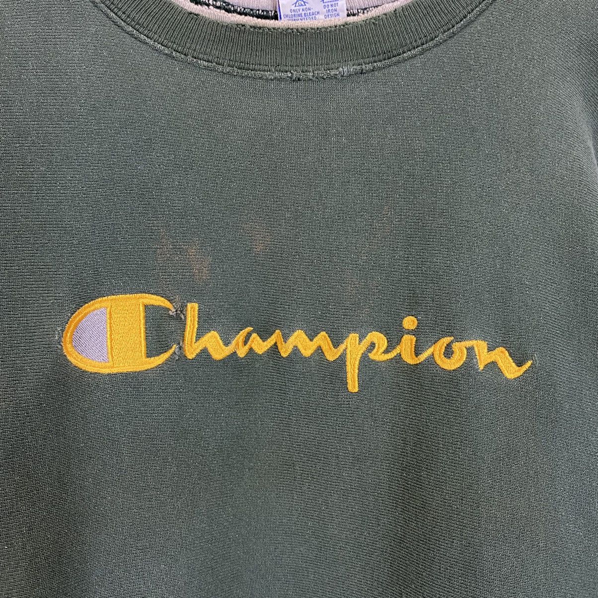 Champion × Vintage 90s Champion Reverse Weave Big Logo Crewneck Sweatshirt Size US M / EU 48-50 / 2 - 8 Thumbnail