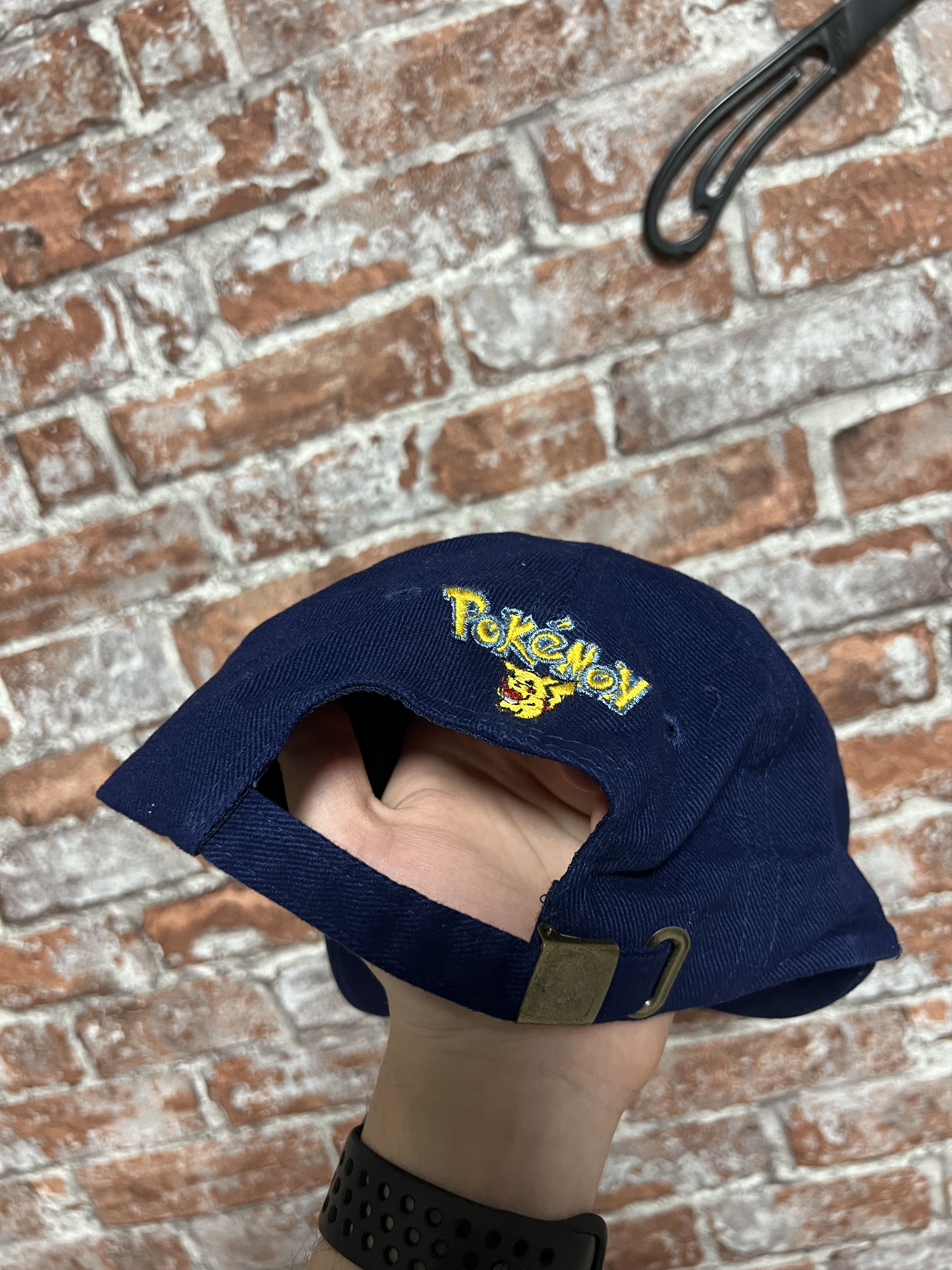 Anime Vintage 90s Pokemon Anime Movie Cap Size ONE SIZE - 6 Thumbnail