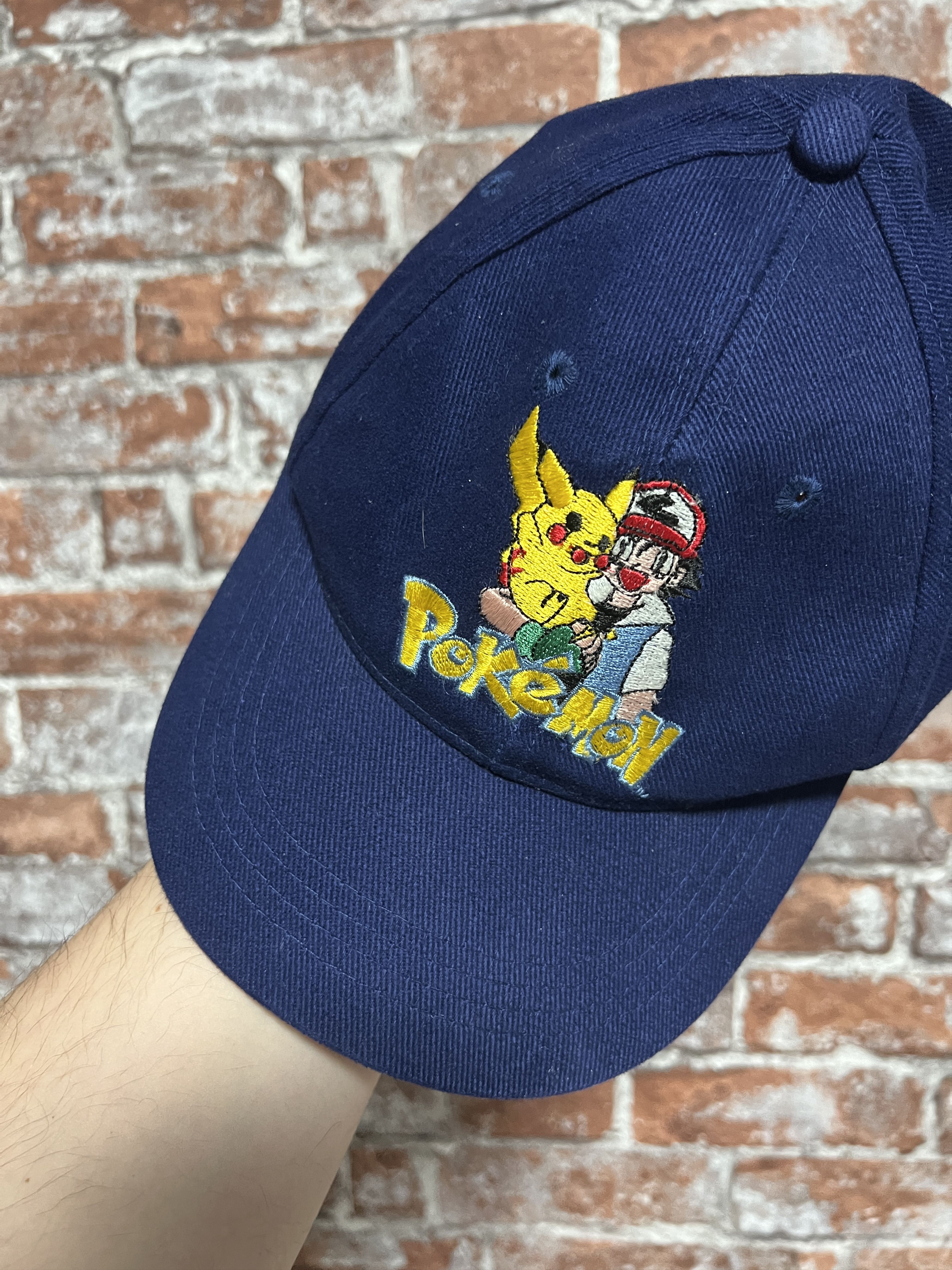 Anime Vintage 90s Pokemon Anime Movie Cap Size ONE SIZE - 4 Thumbnail