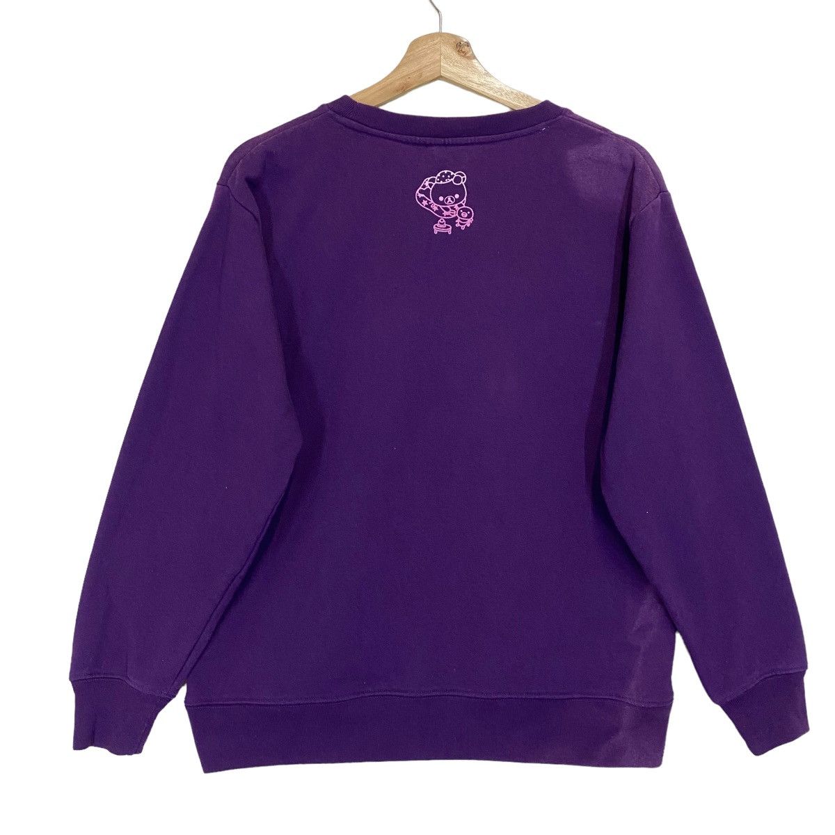 Cartoon Network × Japanese Brand Japanase Cartoon Rilakkuma Big Logo Crewneck Sweatshirt Size US M / EU 48-50 / 2 - 7 Thumbnail