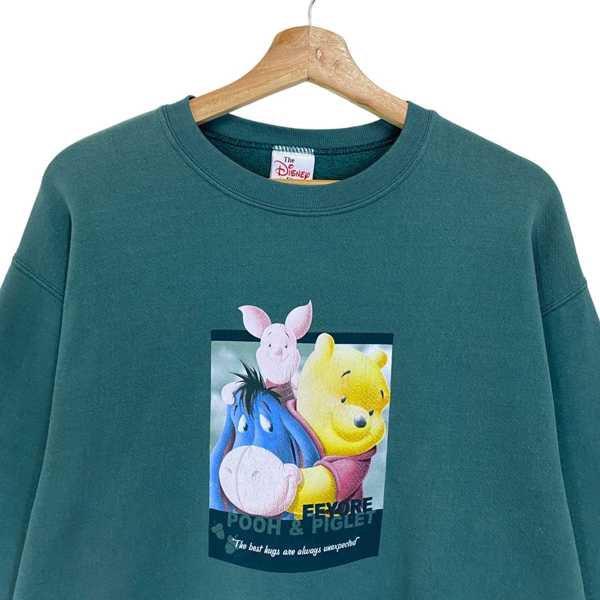 Disney × Vintage × Warner Bros Vintage 90s Pooh Eeyore Piglet Crewneck Sweatshirt Size US M / EU 48-50 / 2 - 4 Thumbnail