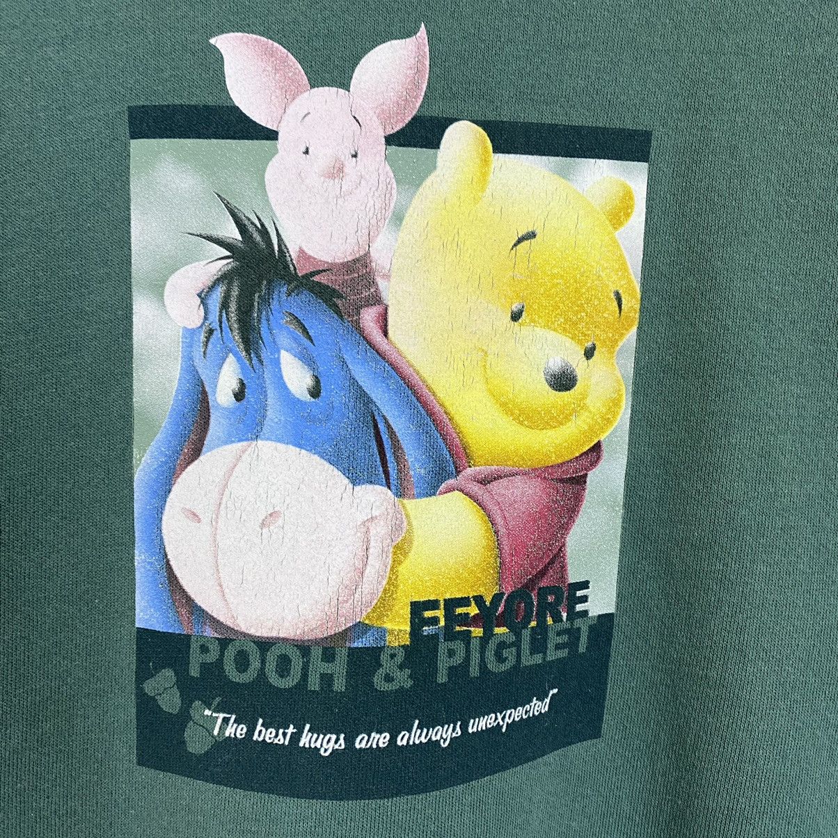Disney × Vintage × Warner Bros Vintage 90s Pooh Eeyore Piglet Crewneck Sweatshirt Size US M / EU 48-50 / 2 - 5 Thumbnail