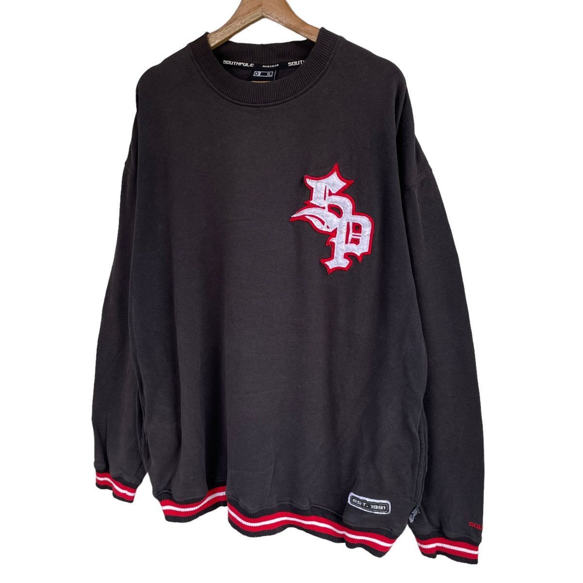 Southpole × Vintage BAGGY💥VINTAGE SOUTHPOLE BAGGY SWEATSHIRT Size US XL / EU 56 / 4 - 2 Thumbnail