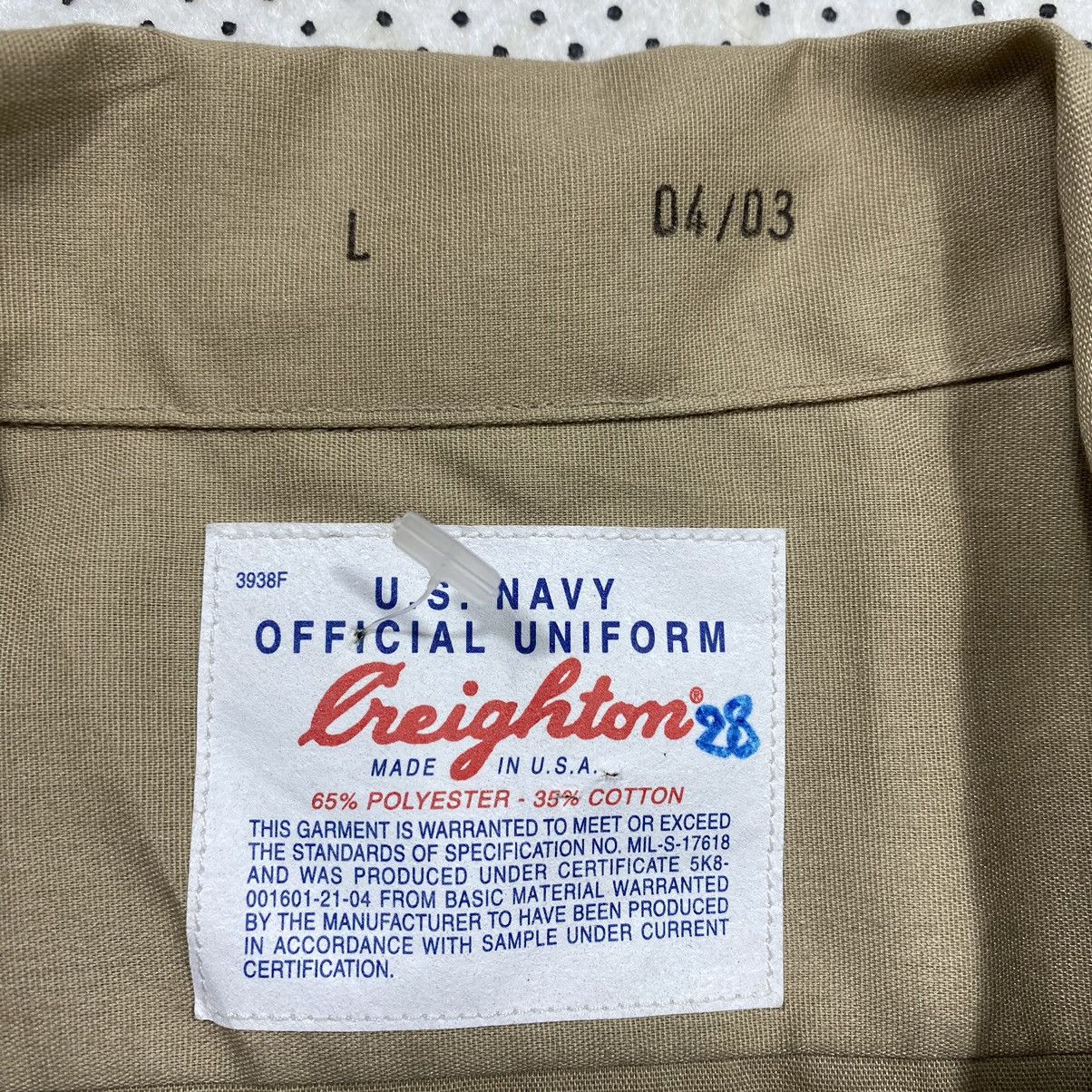 Vintage Vintage 80s US Navy Official Shirt Size US XL / EU 56 / 4 - 5 Thumbnail
