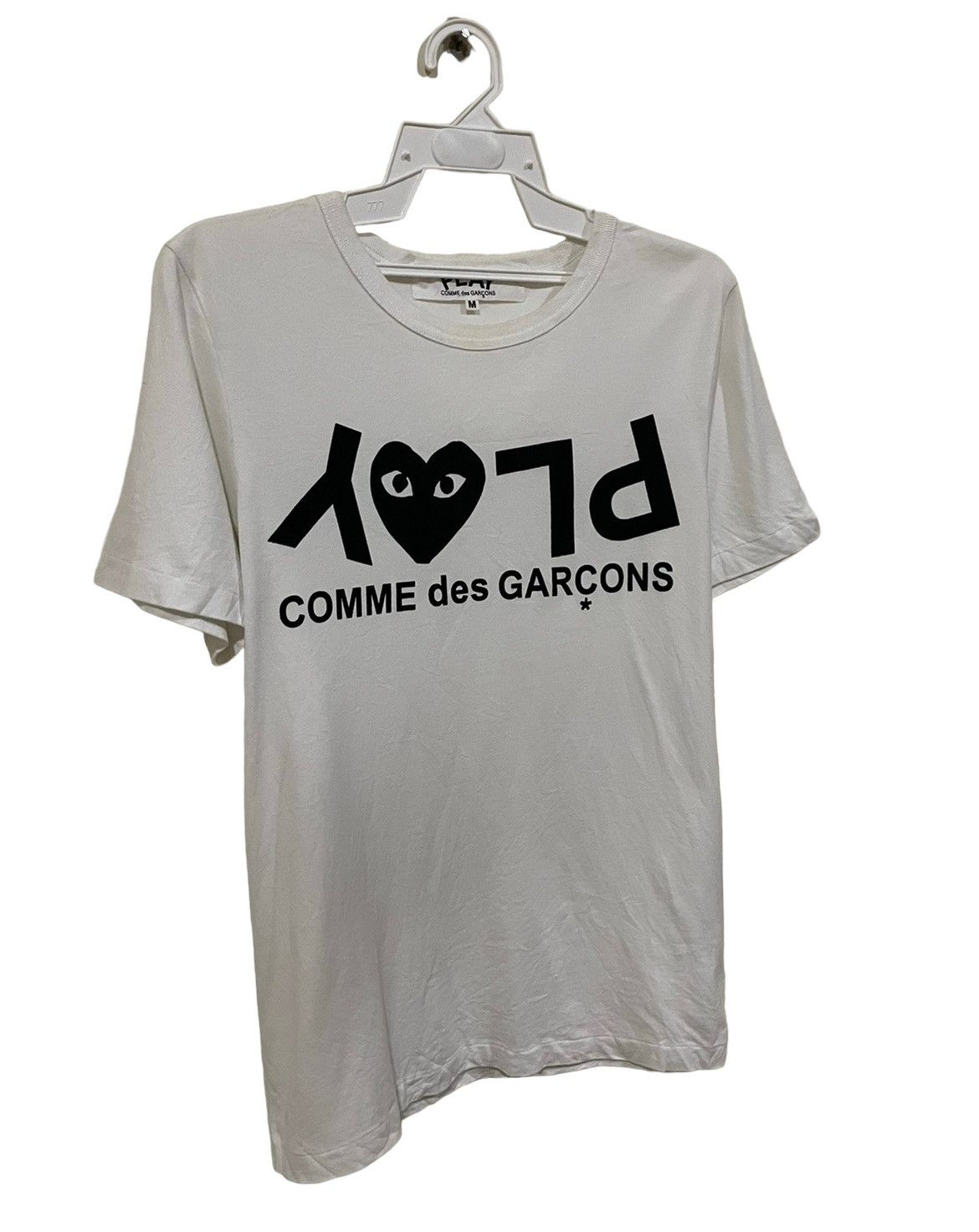 Comme des Garcons PLAY Rare💥 Vintage Comme Des Garcons Play Single Stitch Tee Size US M / EU 48-50 / 2 - 3 Thumbnail