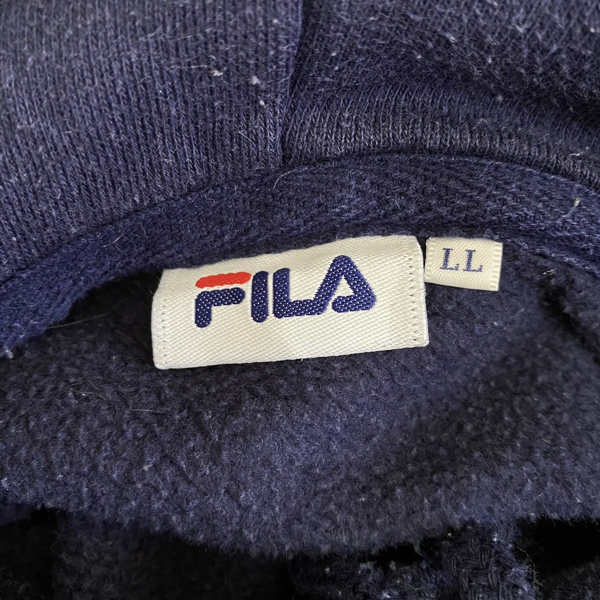 Fila × Vintage Vintage 90s Fila Big Logo Crewneck Hoodies Size US L / EU 52-54 / 3 - 8 Thumbnail