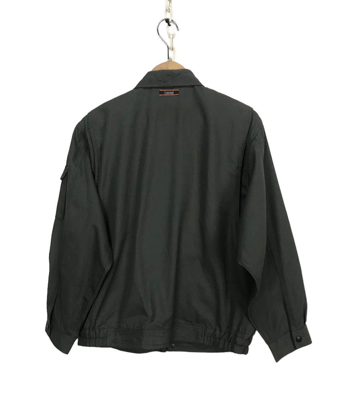 ジャケット・アウター umu kujaku oversized zip-up blouson / J-811 (black)の商品ページ