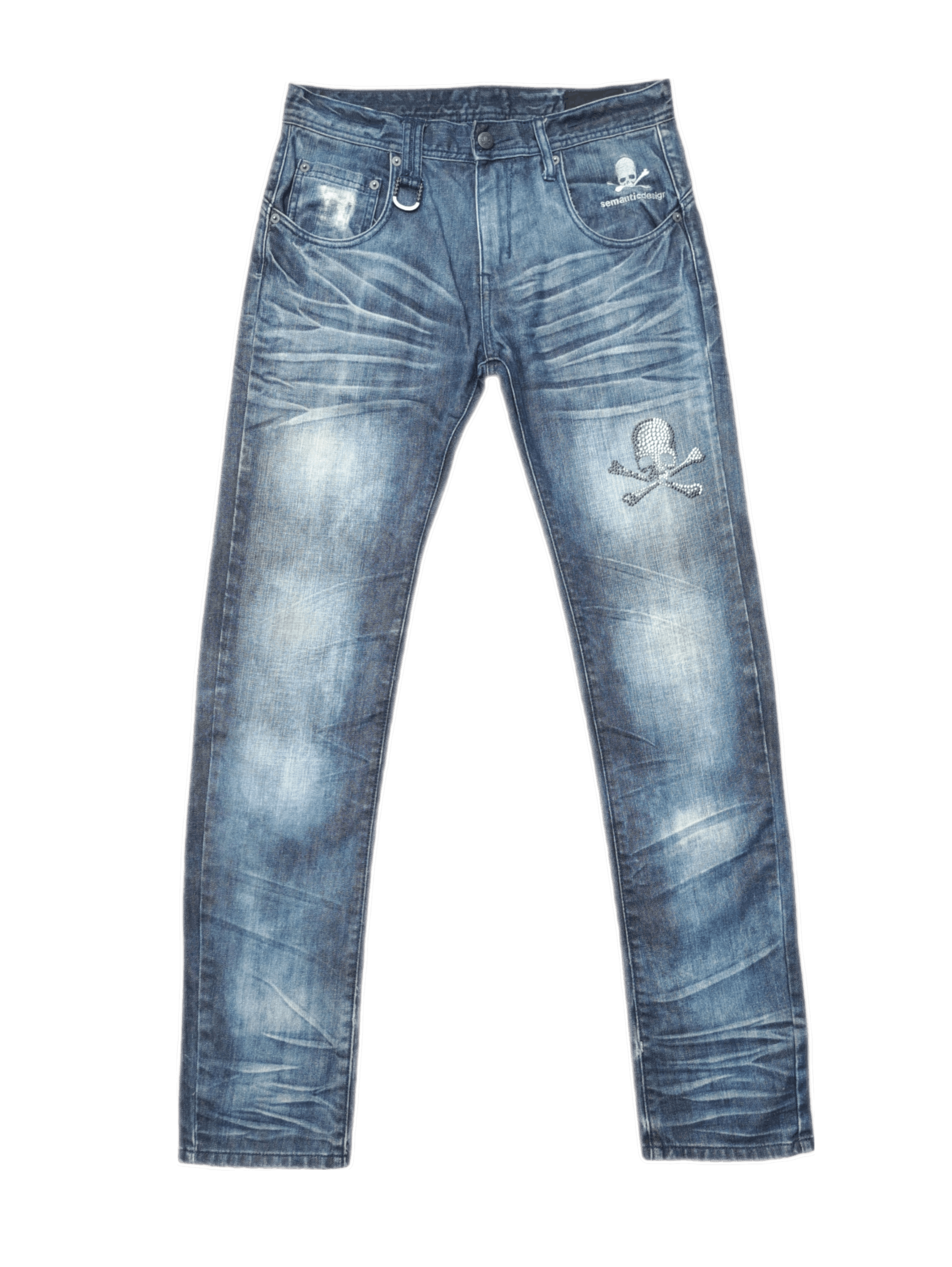 roen × semantic design crushed denim Y2K Roen RARE🔥Roen x