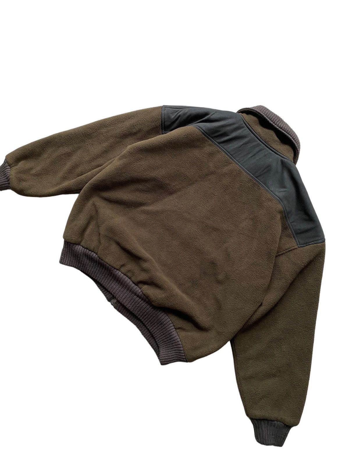 Designer × Issey Miyake × Japanese Brand Bomber jacket Design miyake Wool sherpa pachwork style Size US L / EU 52-54 / 3 - 7 Thumbnail