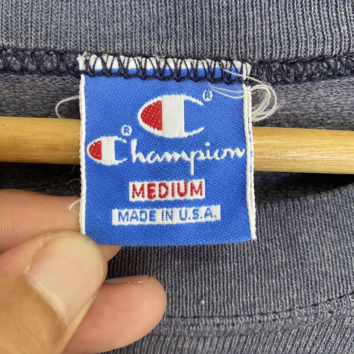 Champion × Vintage Vintage 90s Perrigo Allegan Michigan Crewneck Sweatshirt Size US M / EU 48-50 / 2 - 8 Thumbnail