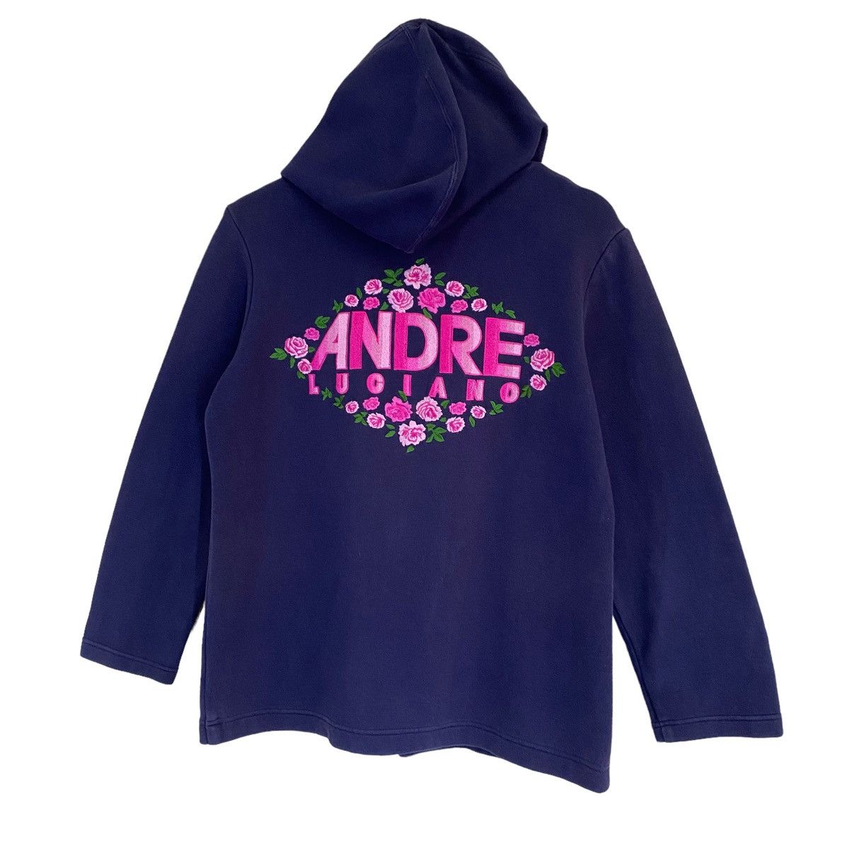 Andreluciano × Designer × Vintage Vintage 90’s Andre Luciano Zipper Hoodies Size S Size US S / EU 44-46 / 1 - 3 Thumbnail