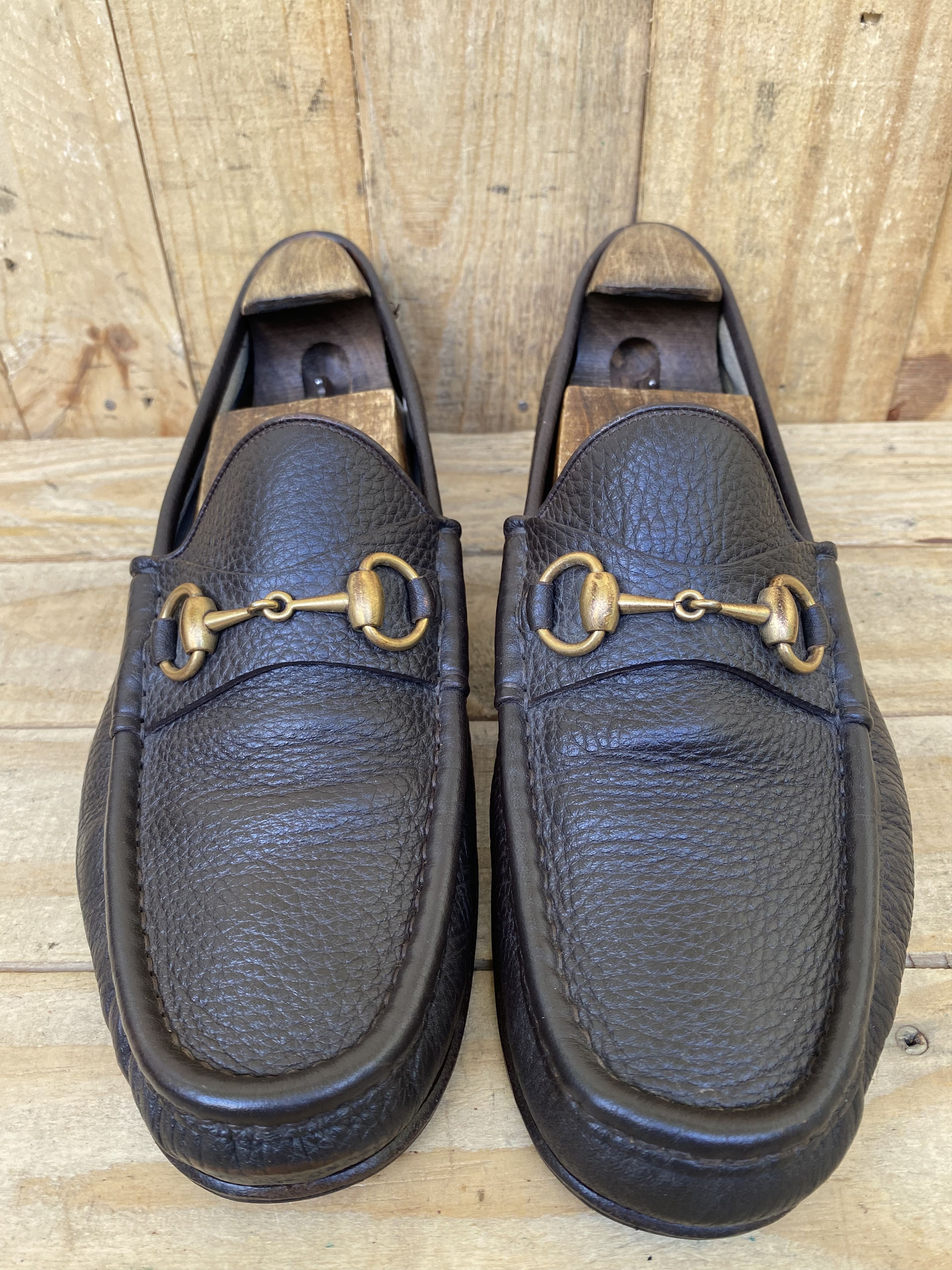 GUCCI BLACK PEBBLEGRAIN MENS HORSEBIT LOAFER The Best Horsebit Loafers in 2025, According to GQ Editors | GQ main image 2