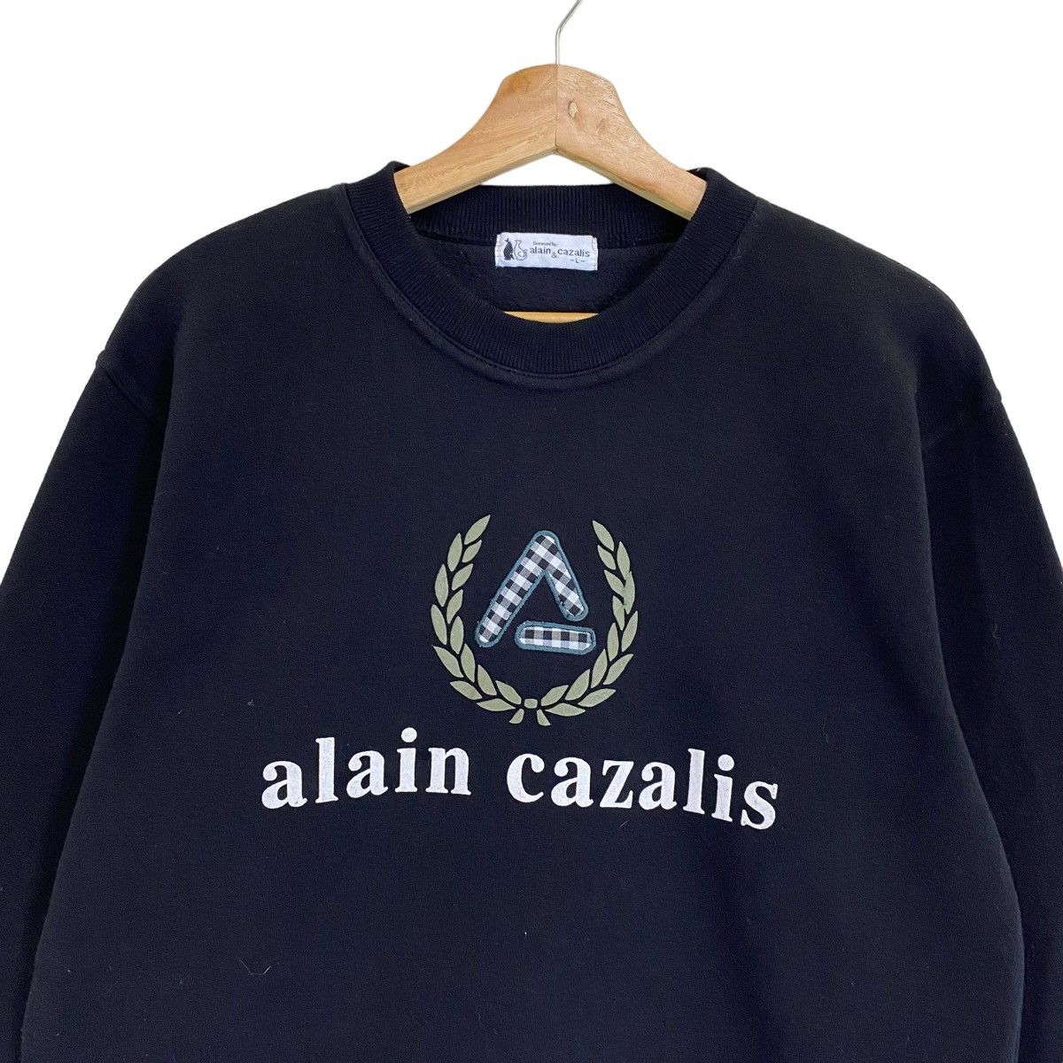 Designer × Vintage Vintage 90’s Alain Cazalis Crewneck Sweatshirt Size M Size US M / EU 48-50 / 2 - 4 Thumbnail