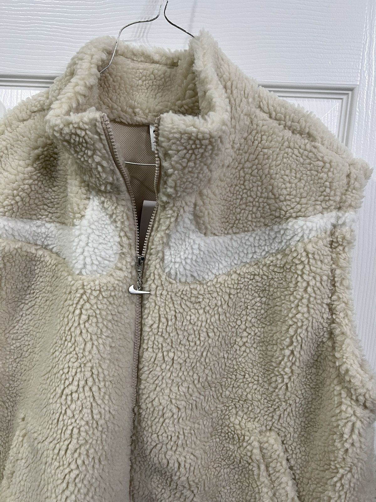 Nike Nike Sportswear swoosh Fleece sherpa vest jacket Size US XXL / EU 58 / 5 - 3 Thumbnail