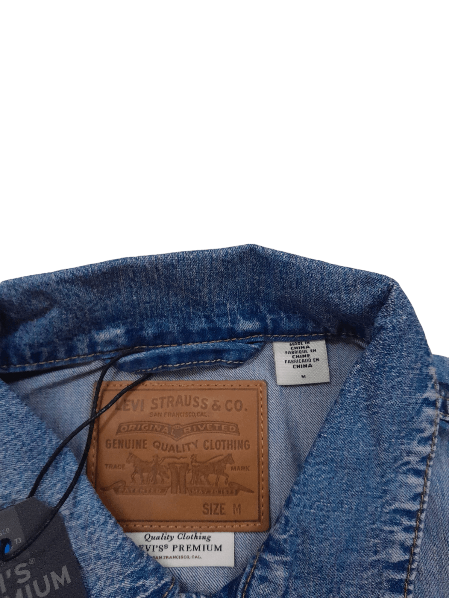 Levi's Vintage Clothing Levis Big E 507 Double Pocket Model Denim Jacket (E669) Size US M / EU 48-50 / 2 - 3 Thumbnail