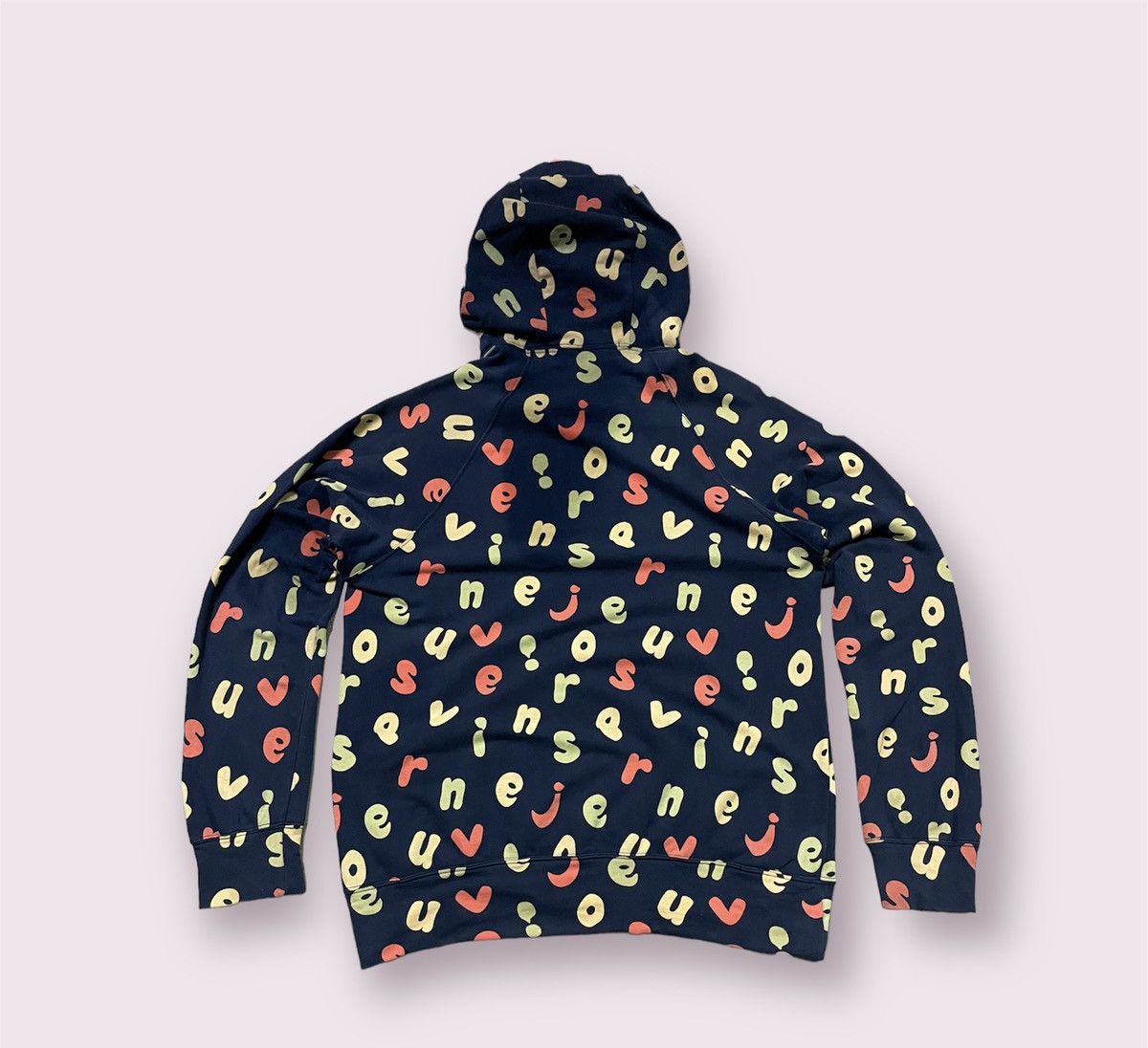 Issey Miyake × Vintage × mercibeaucoup 90’ Mercibeaucoup Jevous Enprie Full Print Hoddies Size M / US 6-8 / IT 42-44 - 2 Thumbnail
