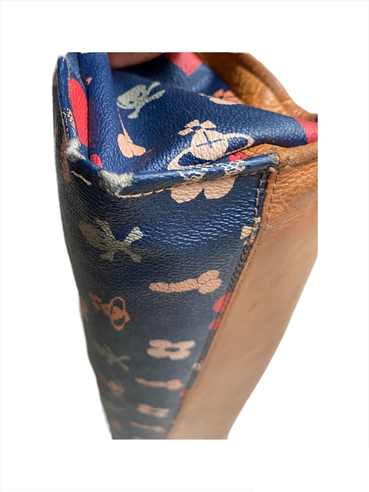 Vivienne Westwood Vivienne Westwood Genuine Leather Tote Bag Size ONE SIZE - 15 Thumbnail