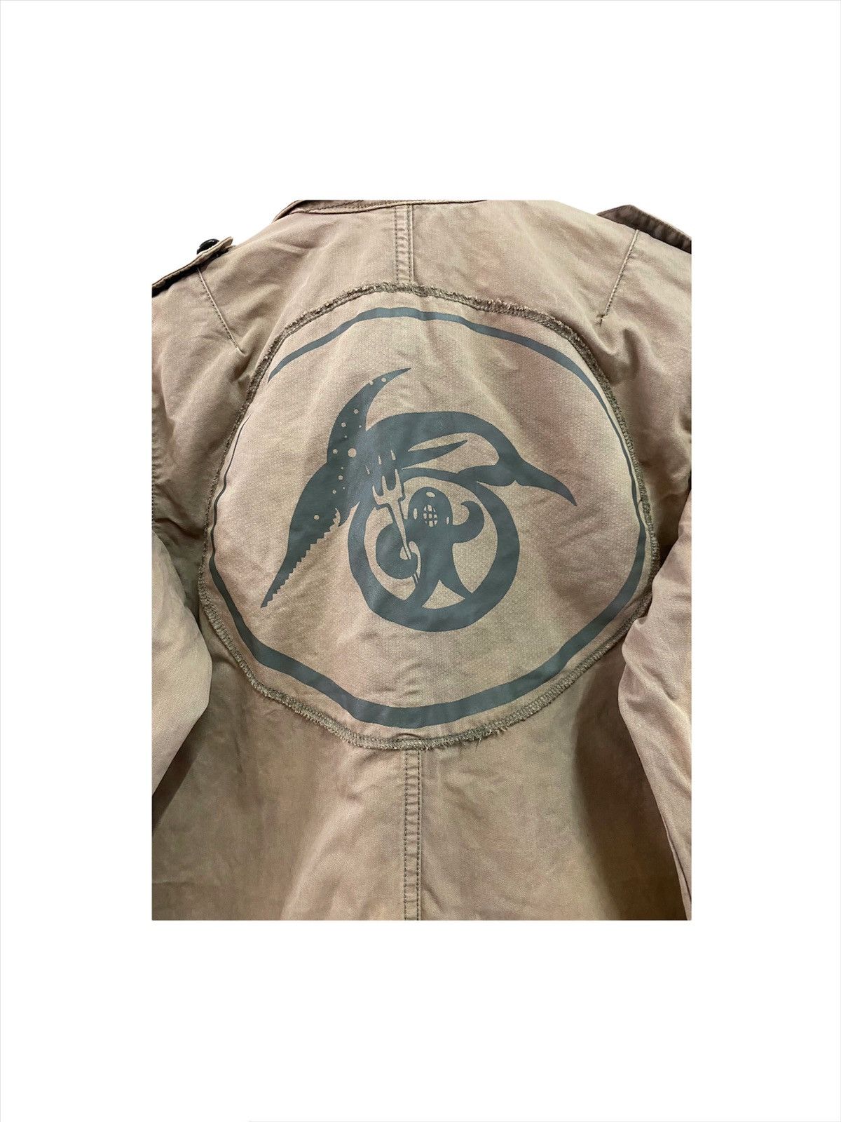 If Six Was Nine × Japanese Brand U 55/Deep Silent Lethal Distressed Mad Punk Biker Jacket Size US S / EU 44-46 / 1 - 12 Thumbnail