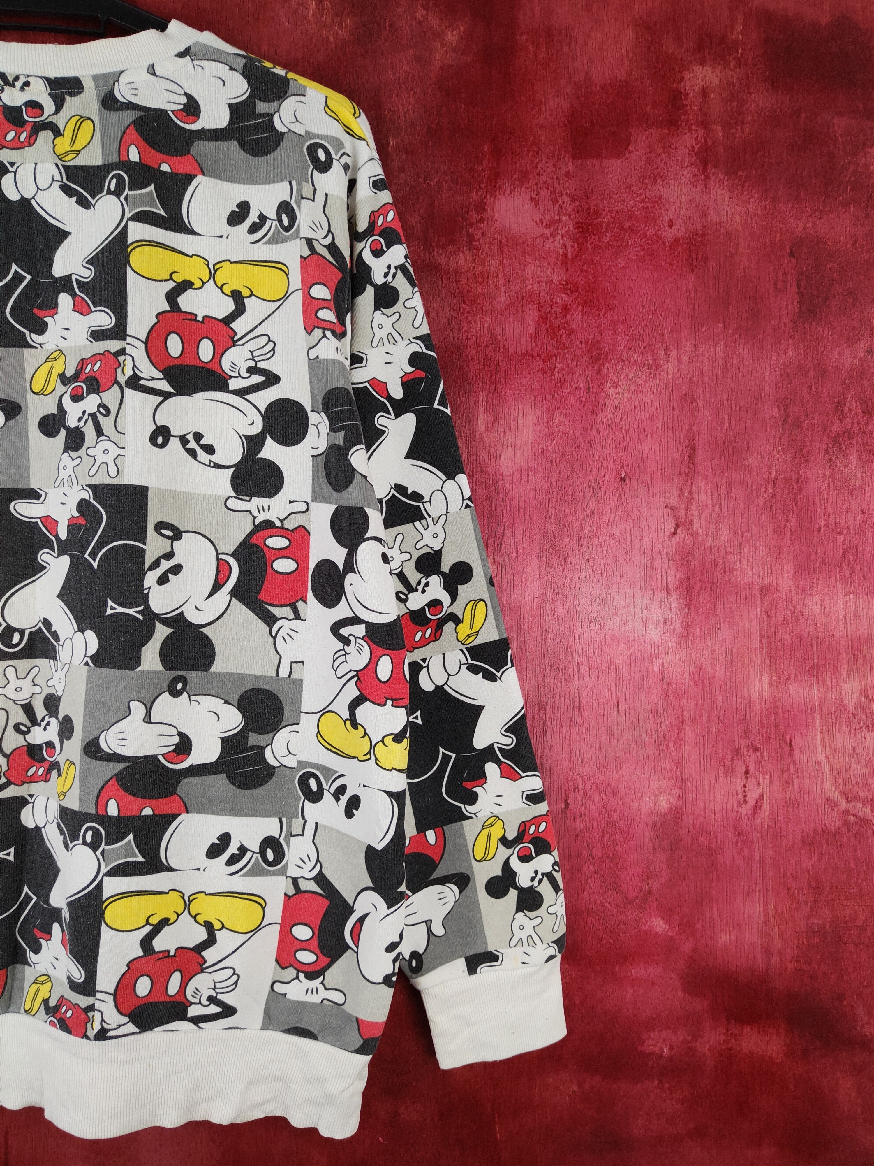 Disney Disney White/Black Mickey Mouse Sweatshirt #440B Size US L / EU 52-54 / 3 - 9 Thumbnail