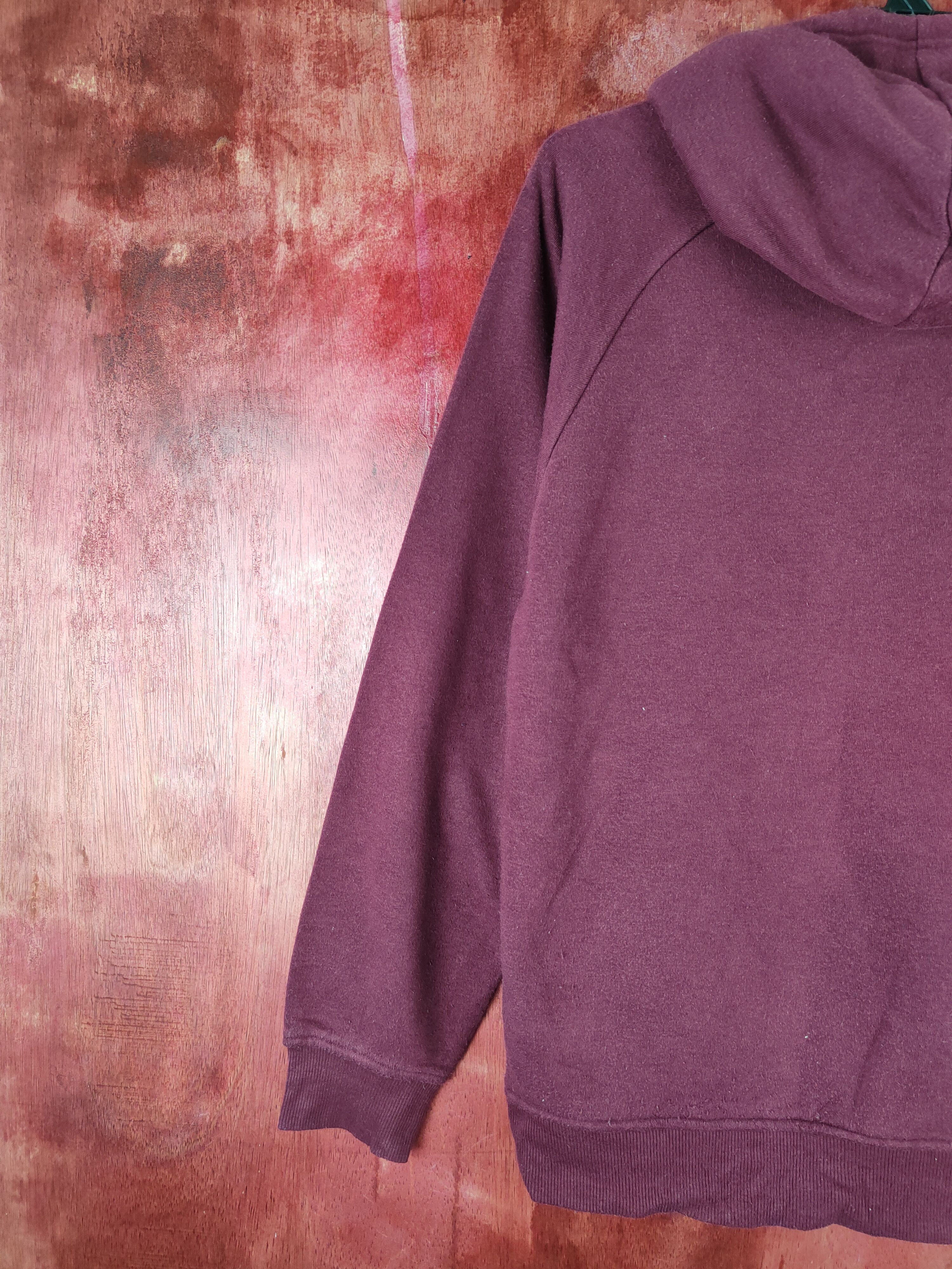 Converse Converse vintage Maroon Hoodie Sweatshirt #437B Size US S / EU 44-46 / 1 - 9 Thumbnail