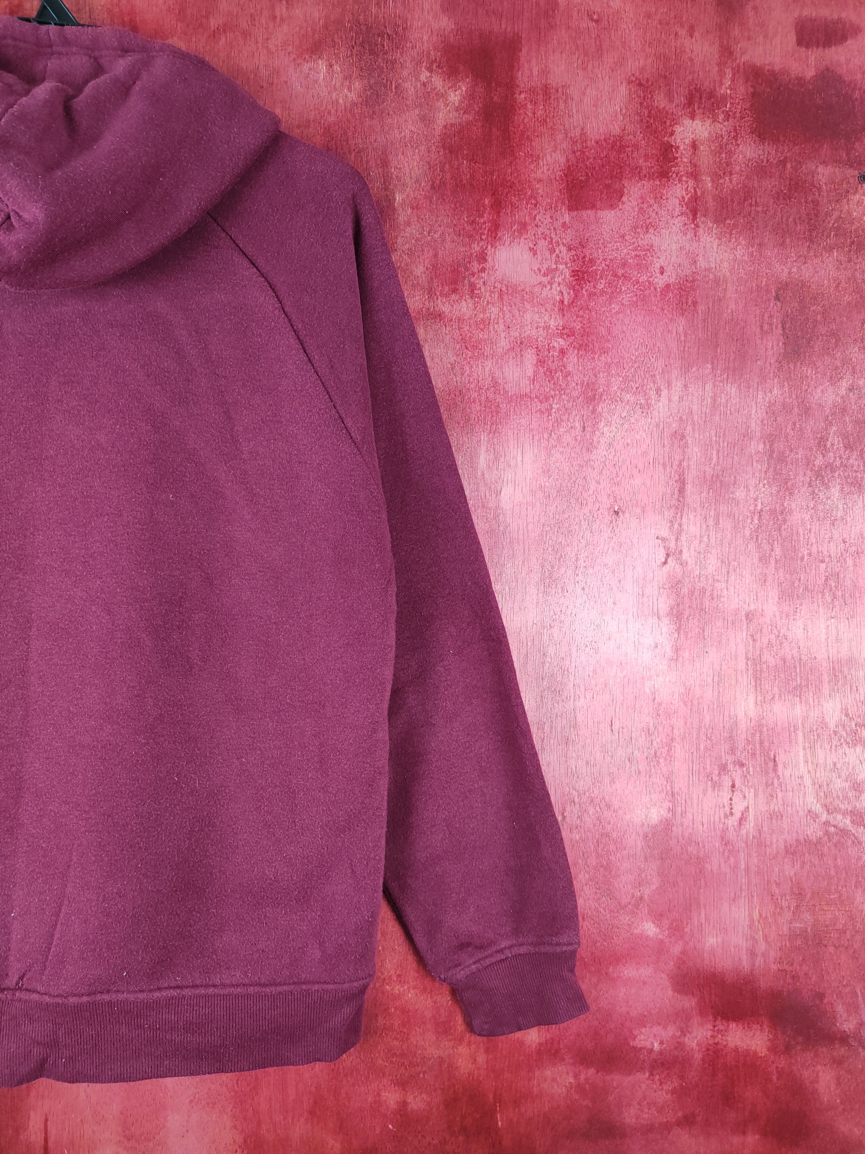 Converse Converse vintage Maroon Hoodie Sweatshirt #437B Size US S / EU 44-46 / 1 - 10 Thumbnail