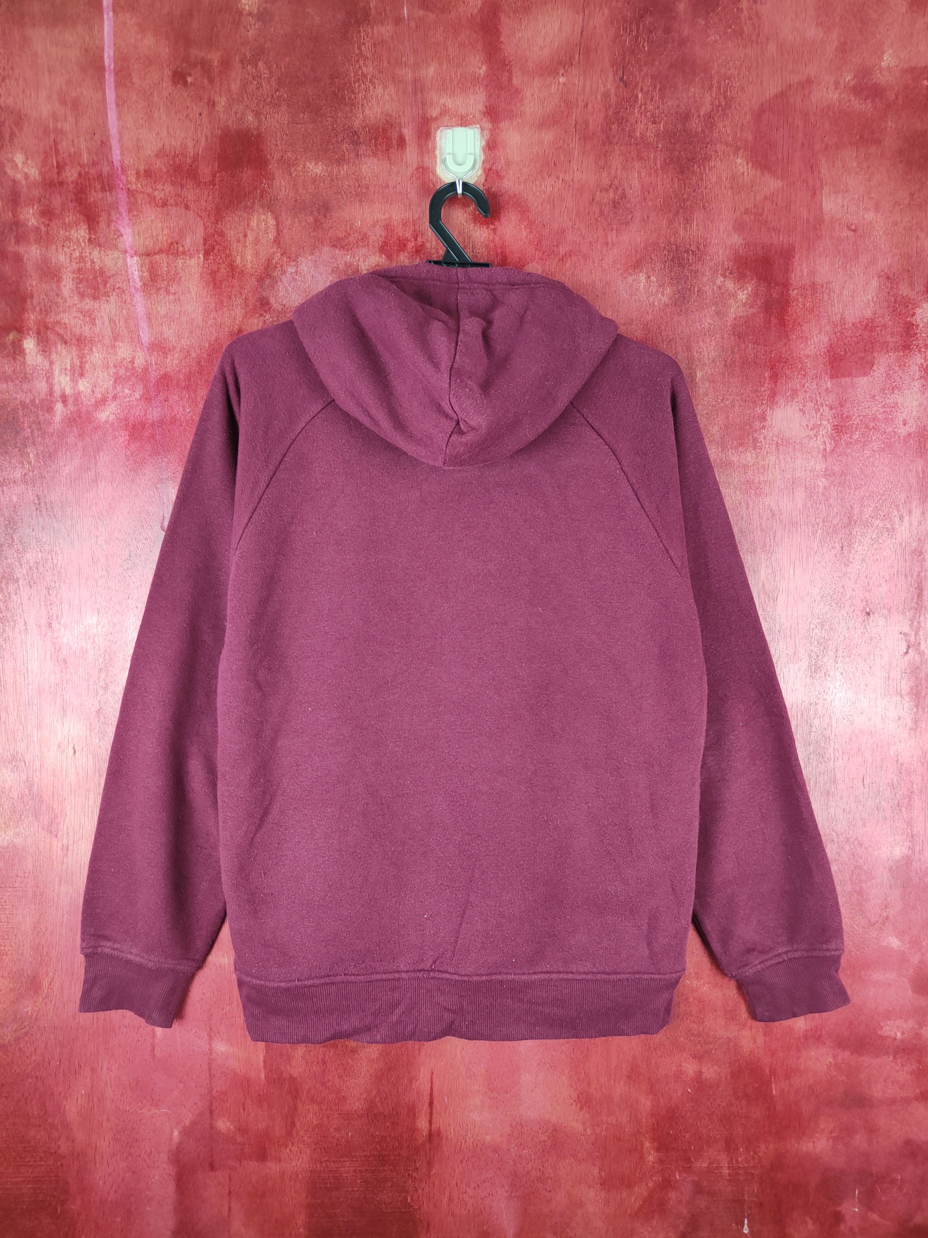 Converse Converse vintage Maroon Hoodie Sweatshirt #437B Size US S / EU 44-46 / 1 - 8 Thumbnail