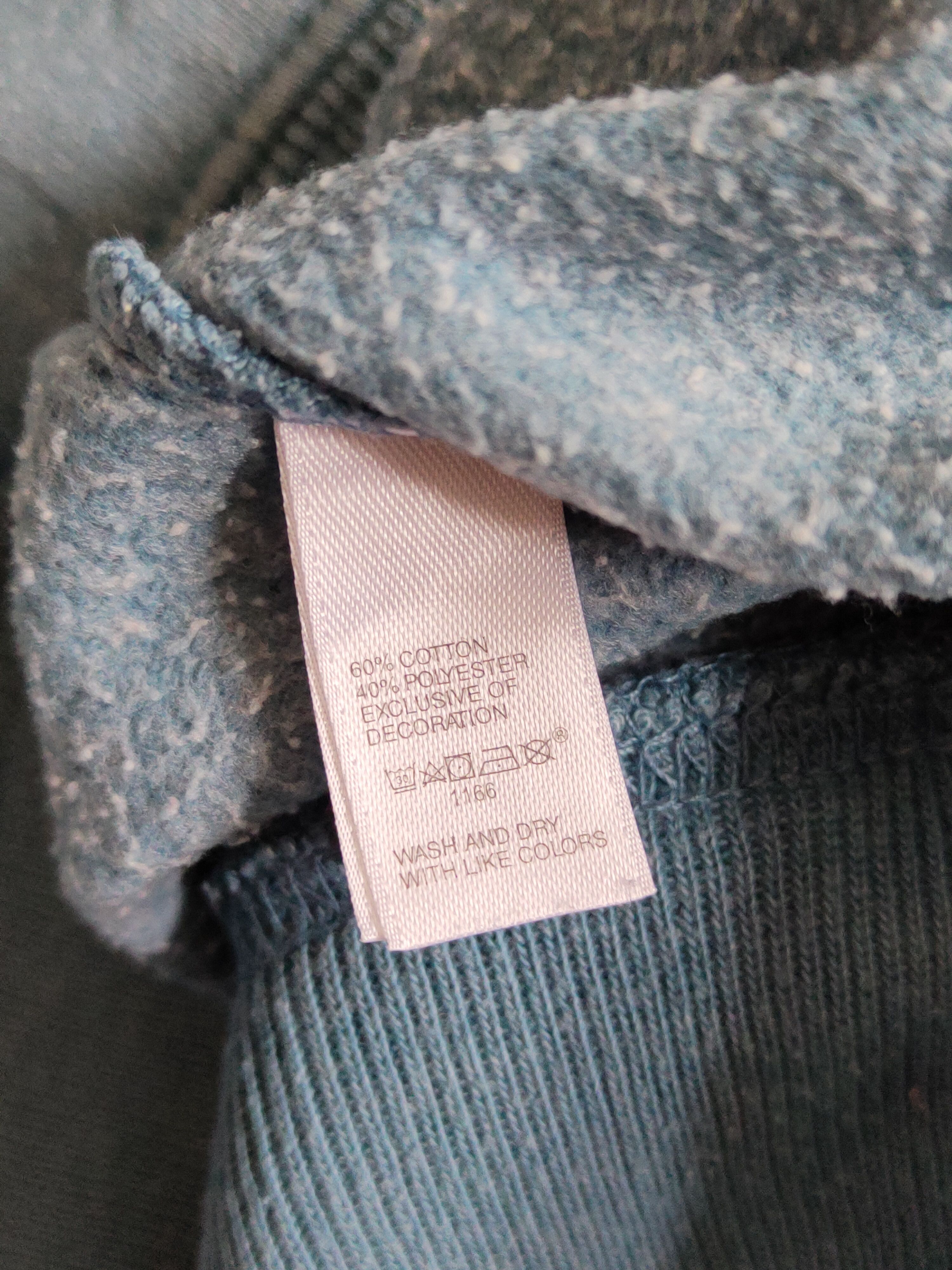 Gap Gap Blue Faded Hoodie Sweatshirt #480B Size US M / EU 48-50 / 2 - 10 Thumbnail
