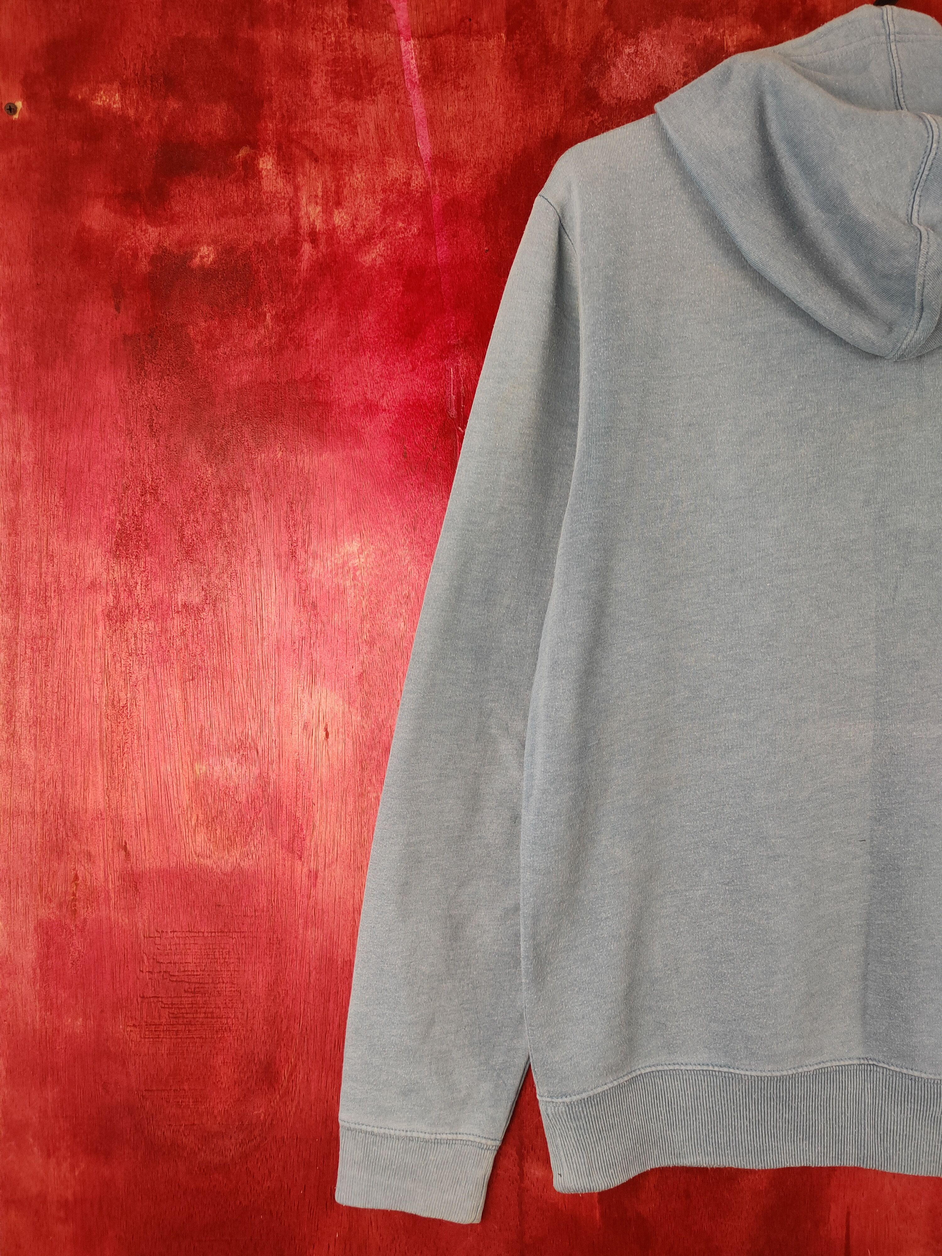 Gap Gap Blue Faded Hoodie Sweatshirt #480B Size US M / EU 48-50 / 2 - 8 Thumbnail