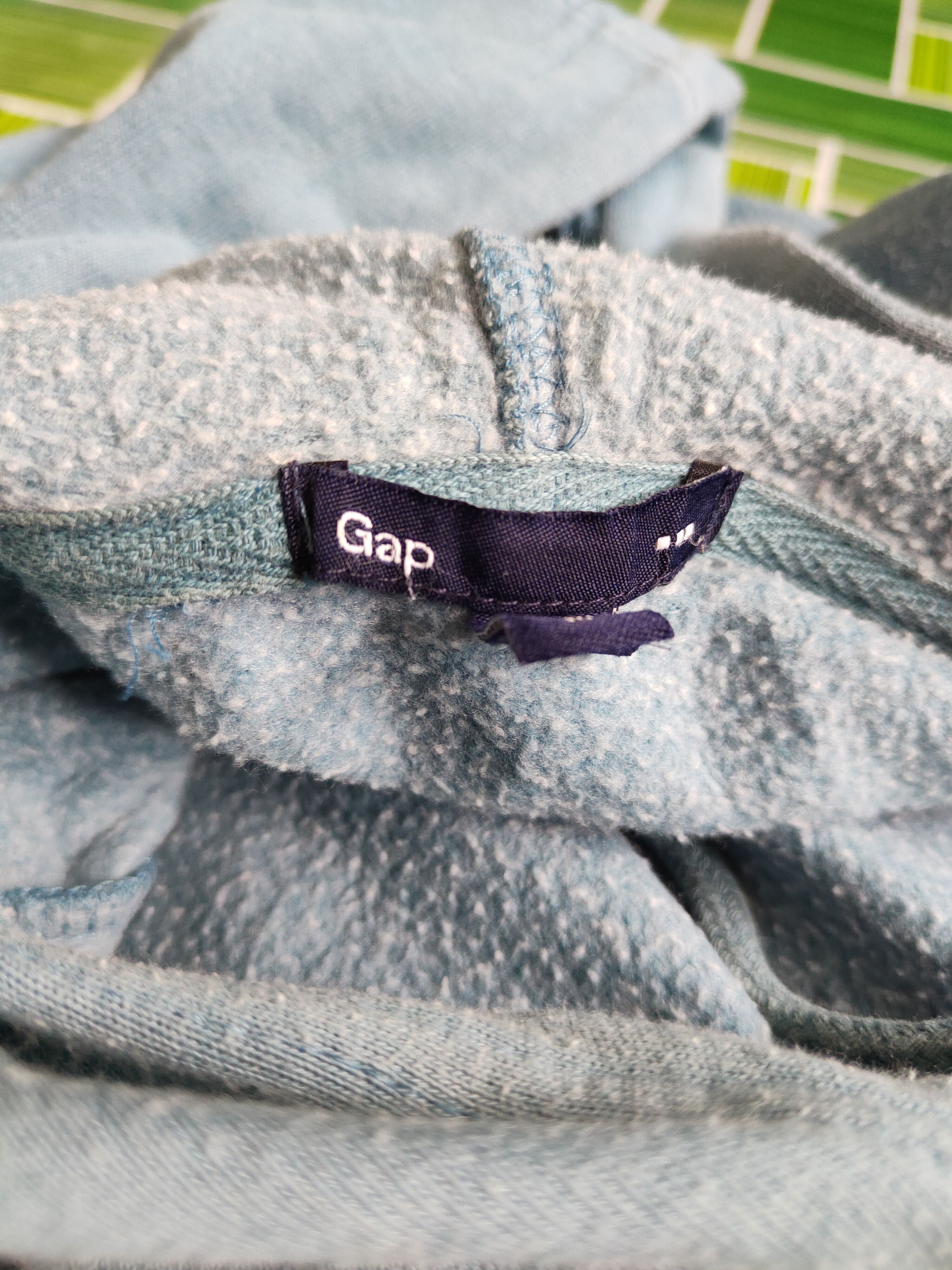 Gap Gap Blue Faded Hoodie Sweatshirt #480B Size US M / EU 48-50 / 2 - 11 Thumbnail