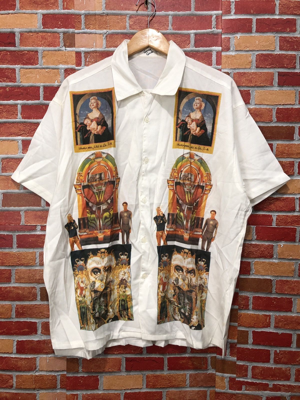 Vintage Vintage Garcia Garda Shirt Michael Jackson Size US L / EU 52-54 / 3 - 2 Thumbnail